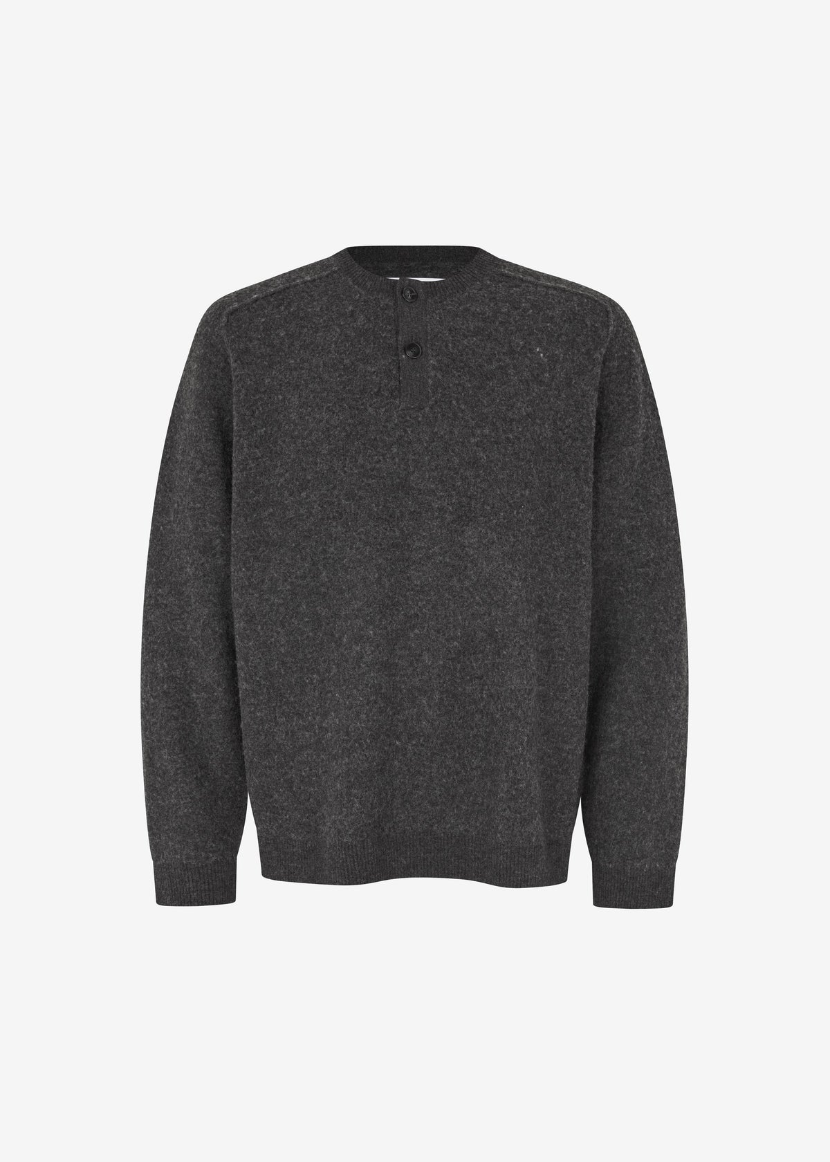 Samsøe Samsøe Sarick Sweater - Dark Grey Melange