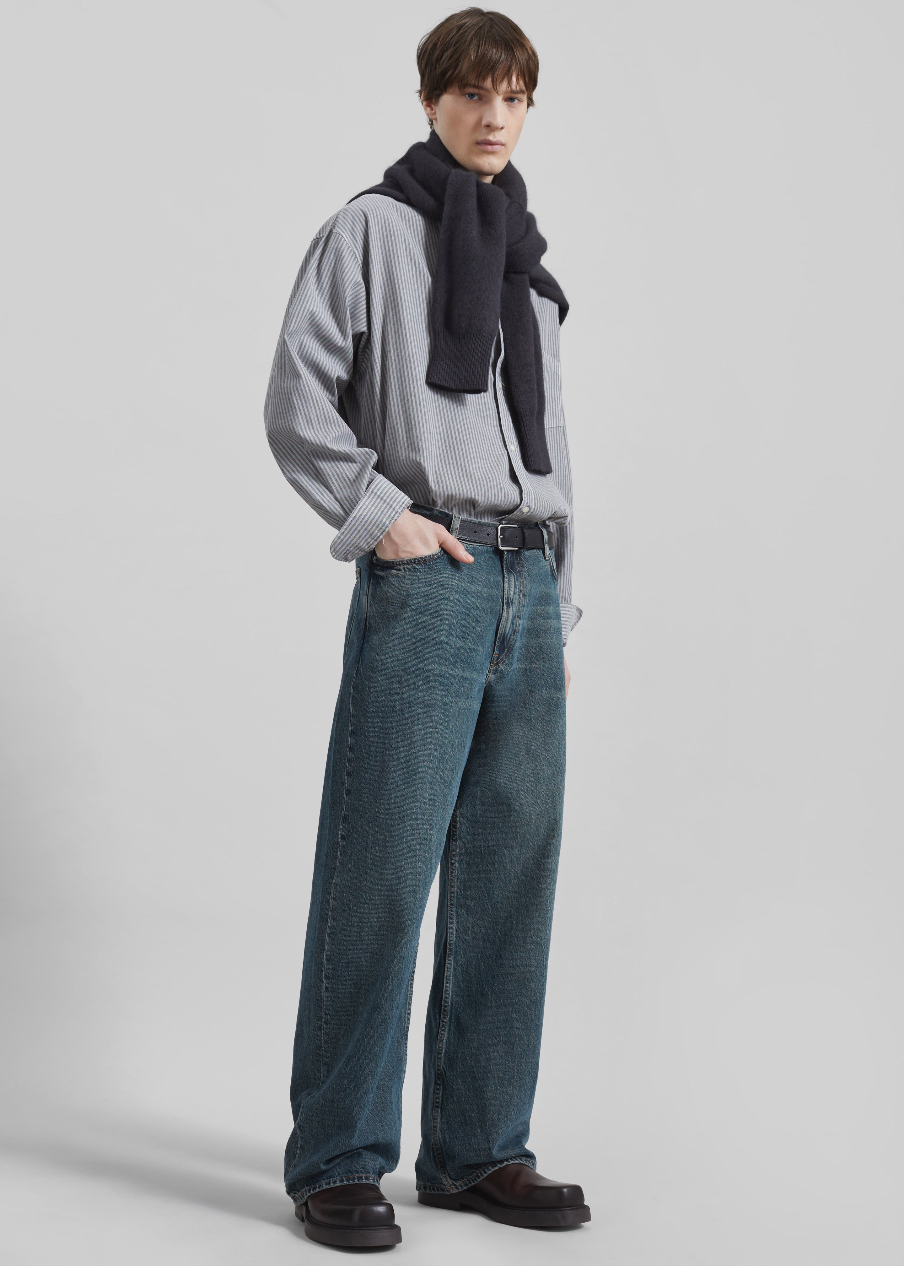 Samsøe Samsøe Satimothy Jeans - Dark Caribbean - 5