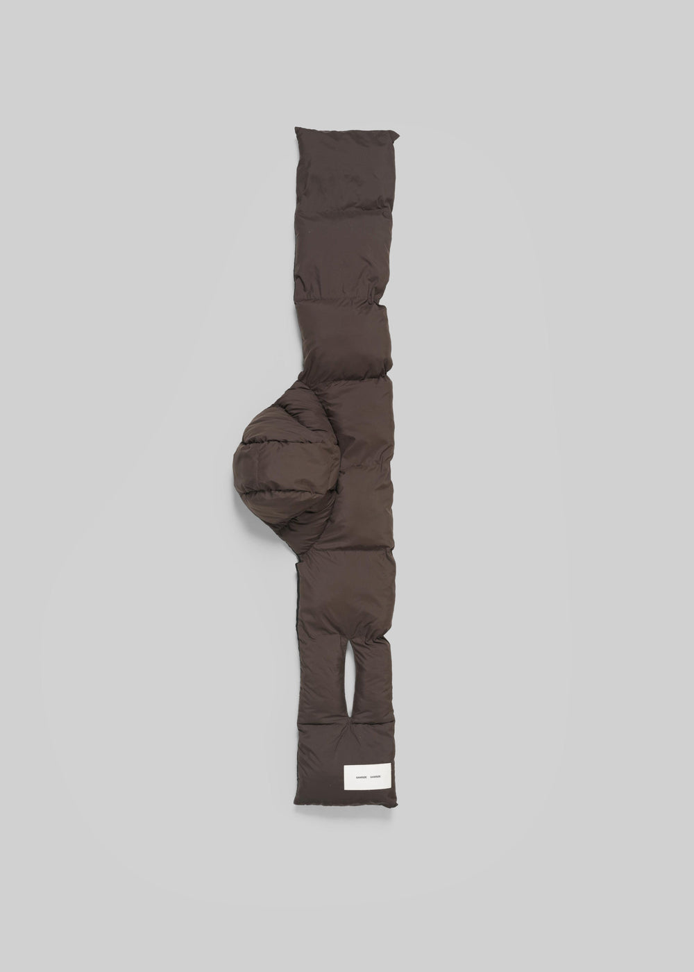 Samsøe Samsøe Satony Hooded Scarf - Mulch - 1