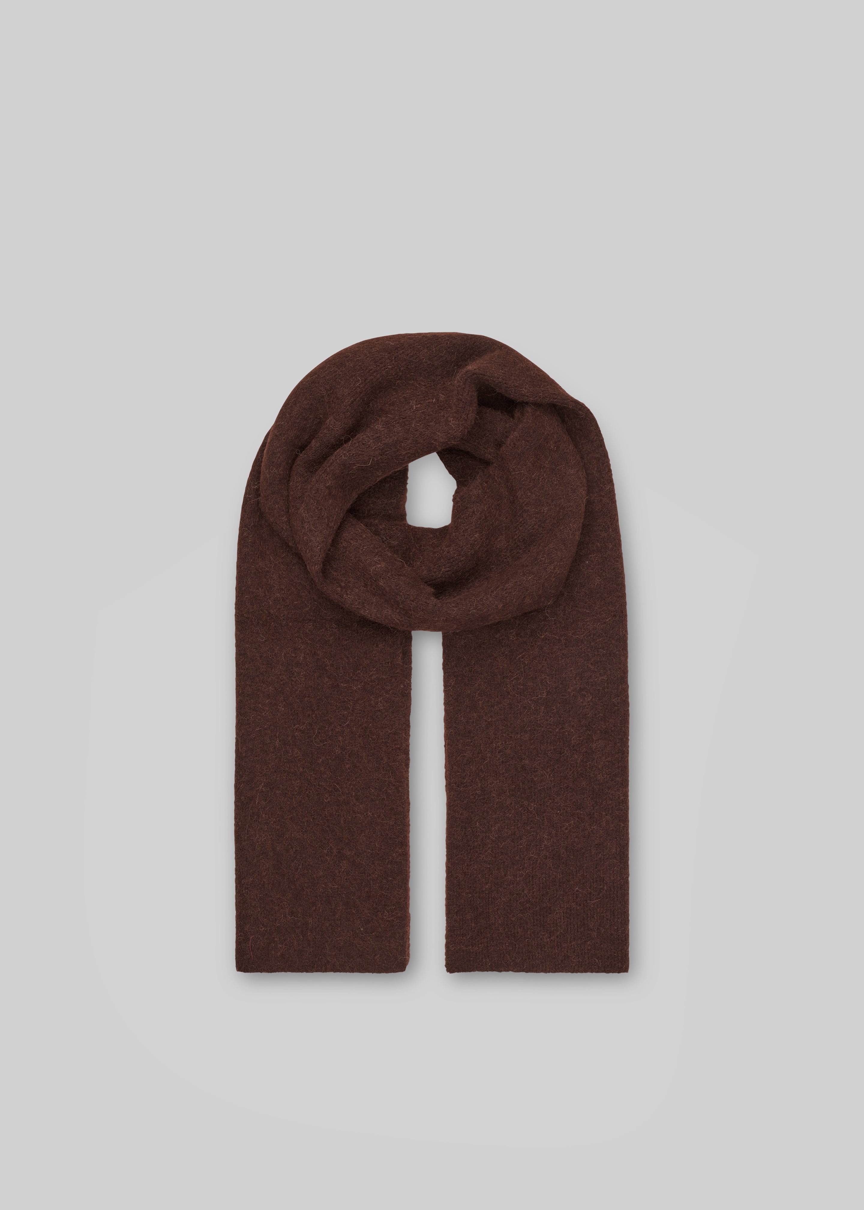 Samsøe Samsøe Nor X Scarf - Black Coffee - 2