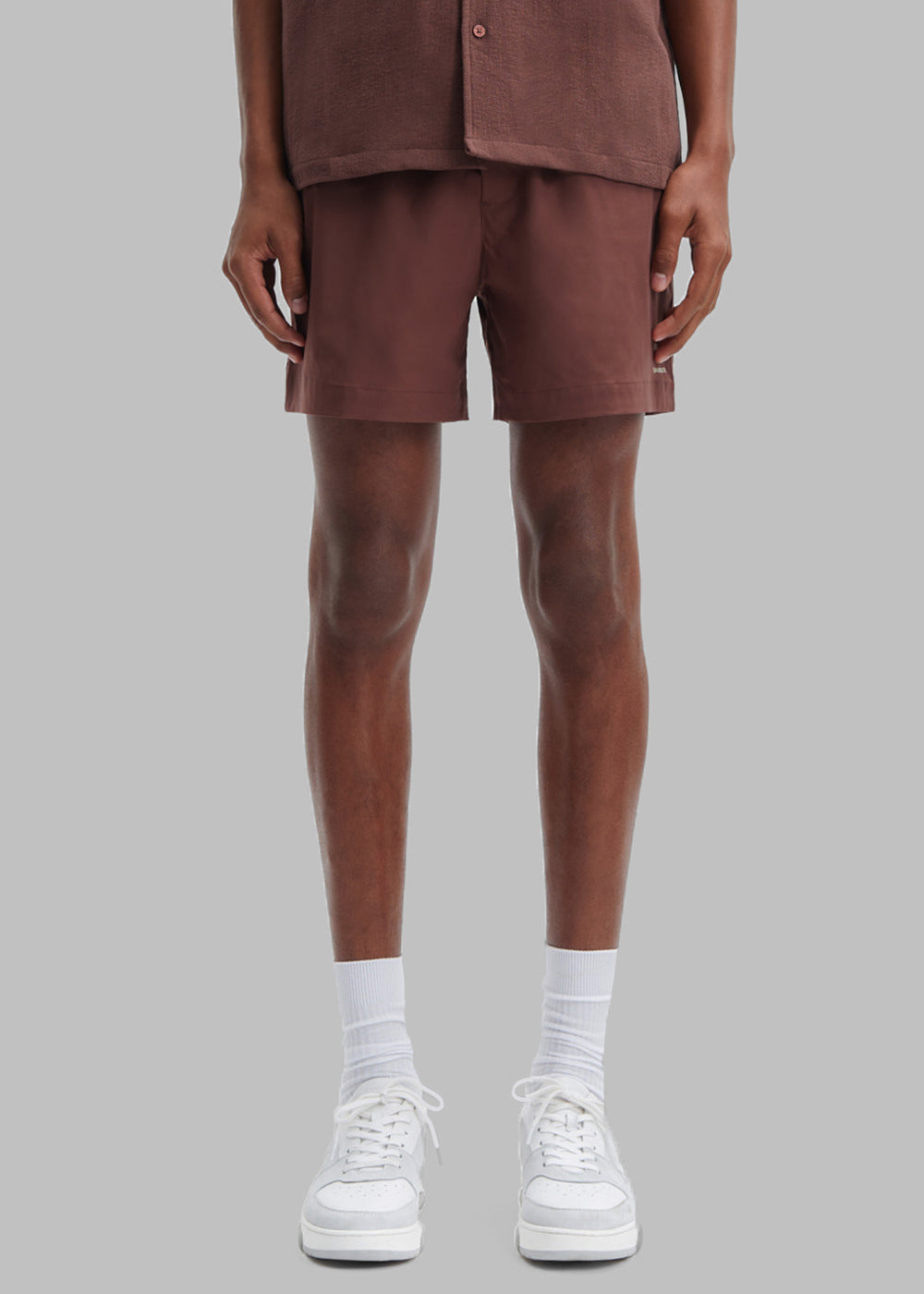 Samsøe Samsøe Moses Swim Shorts - Brown Stone - 1