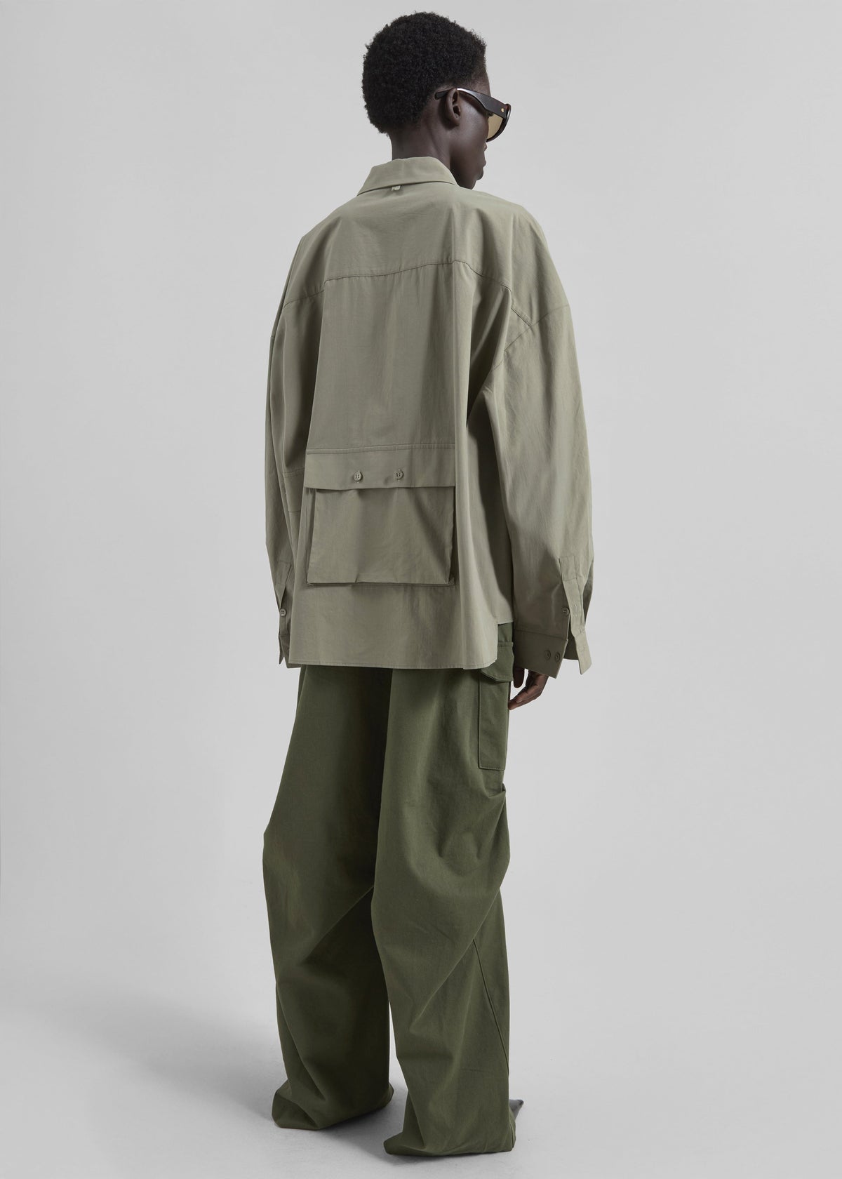 Bronte Cargo Pants - Army Green - 8