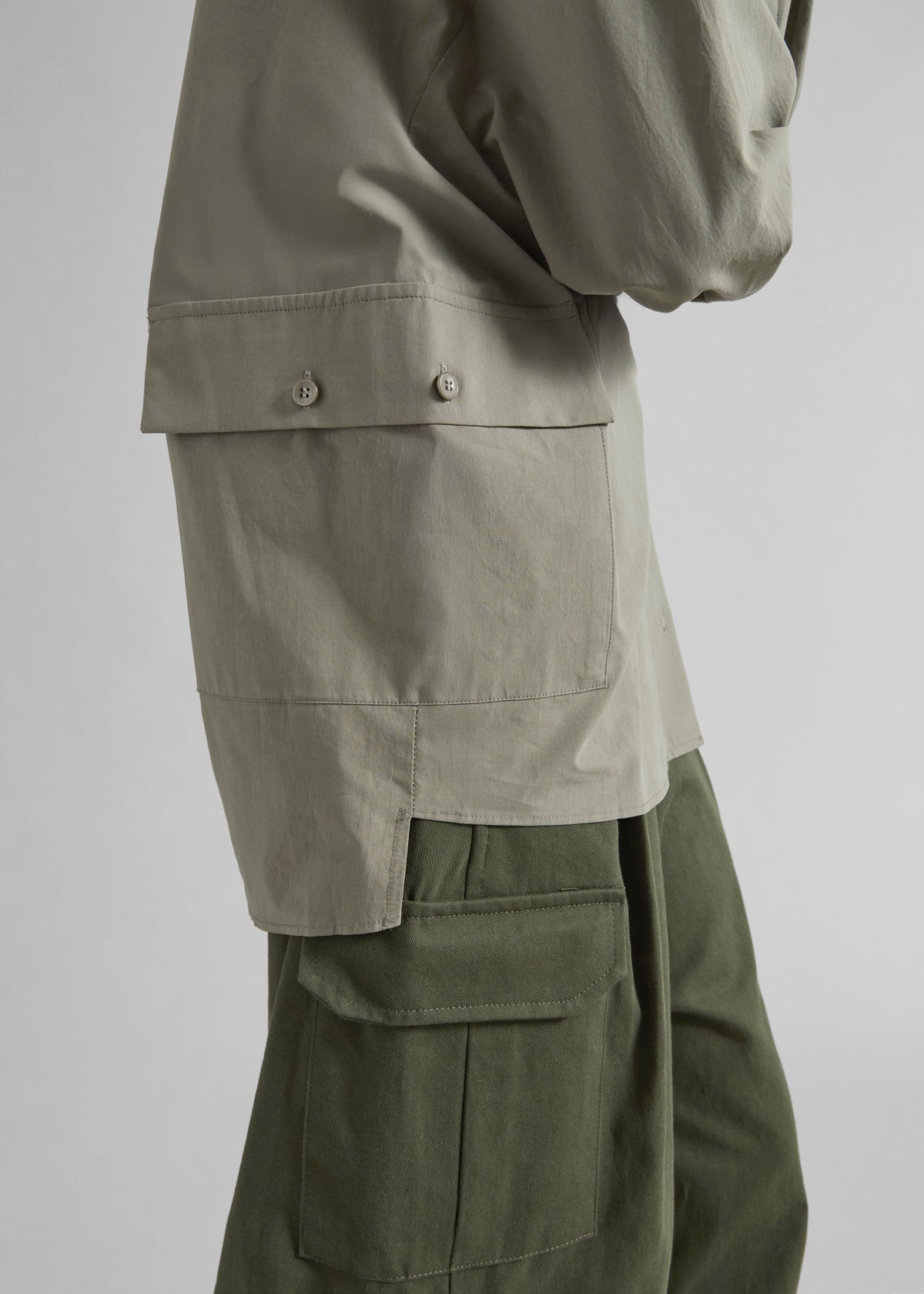 Bronte Cargo Pants - Army Green - 7