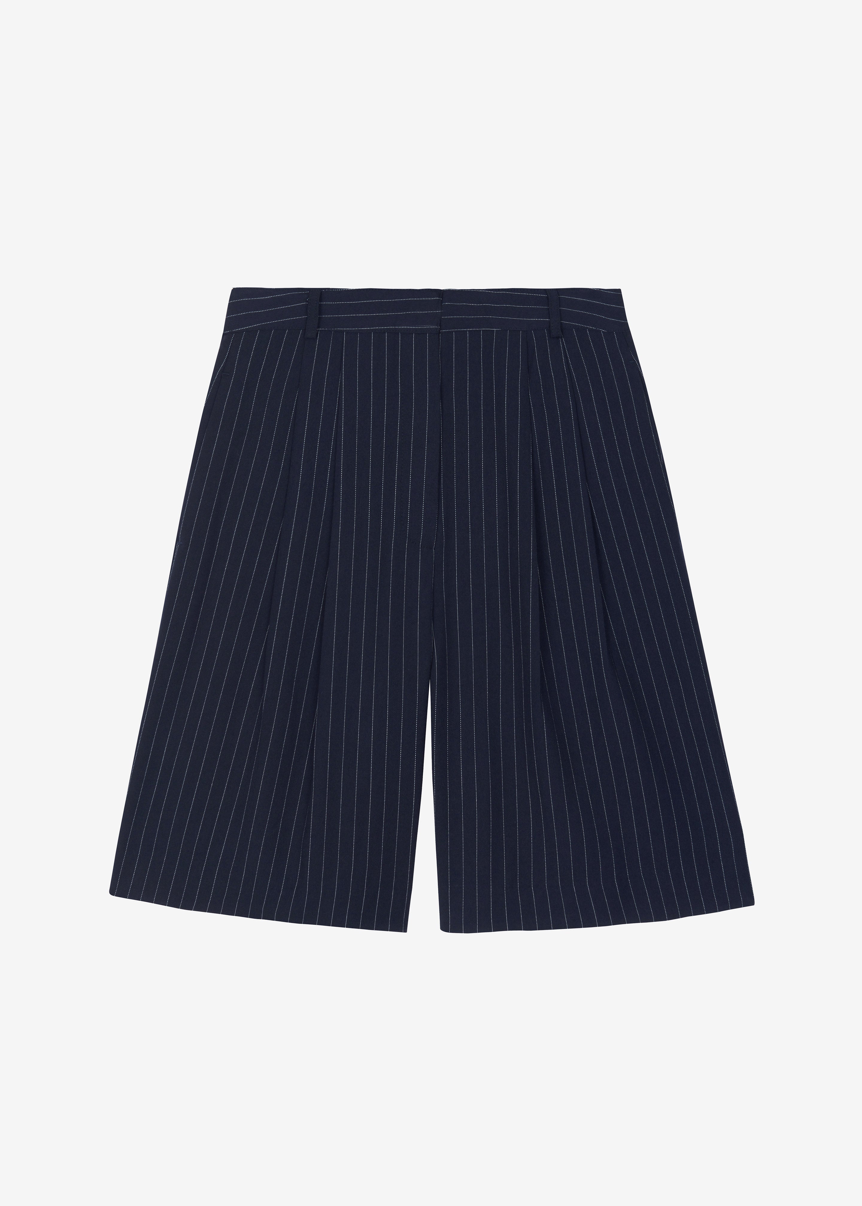 Sava Bermuda Shorts - Navy/White Stripe - 13