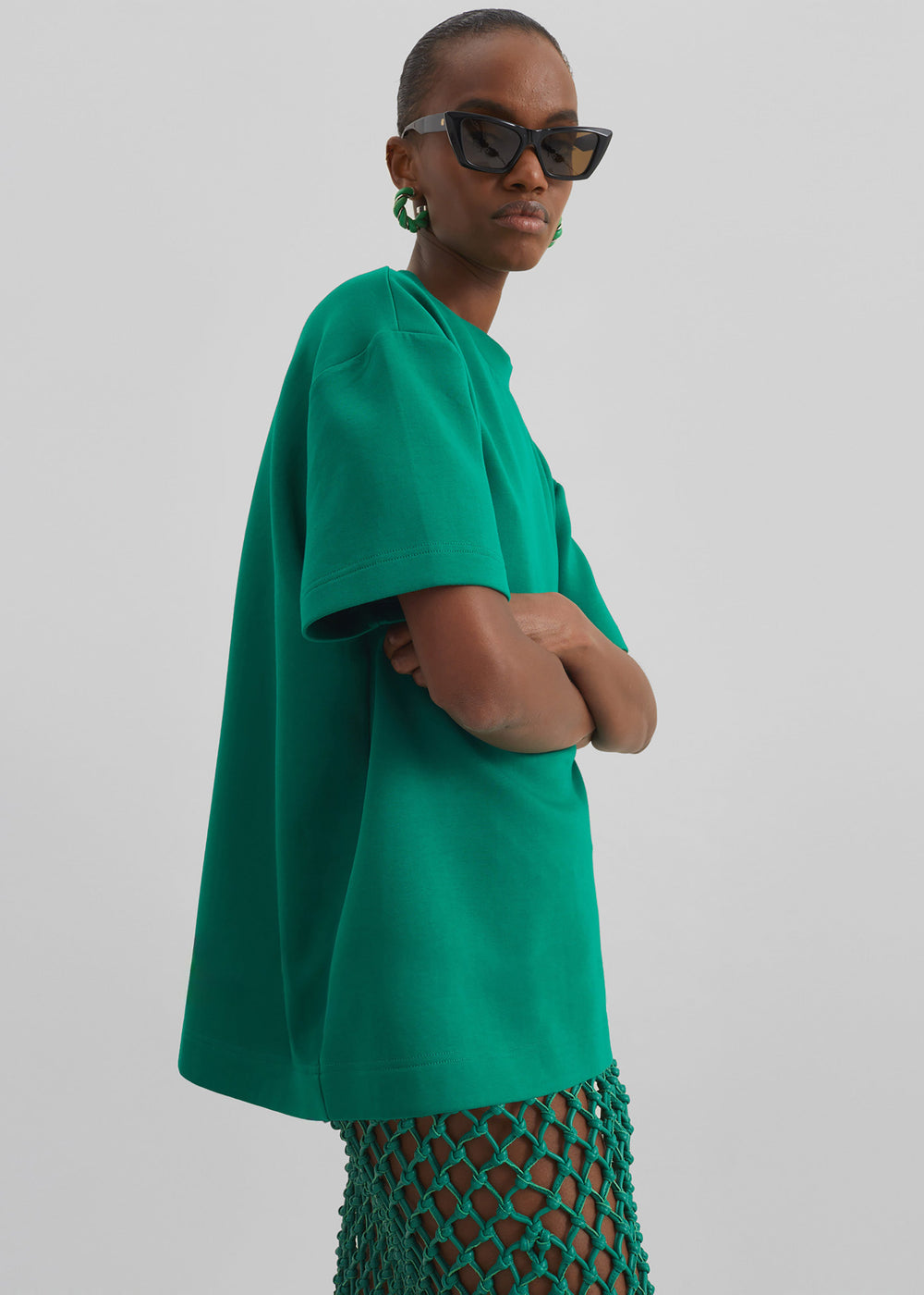 Scoob Boxy T-Shirt - Emerald