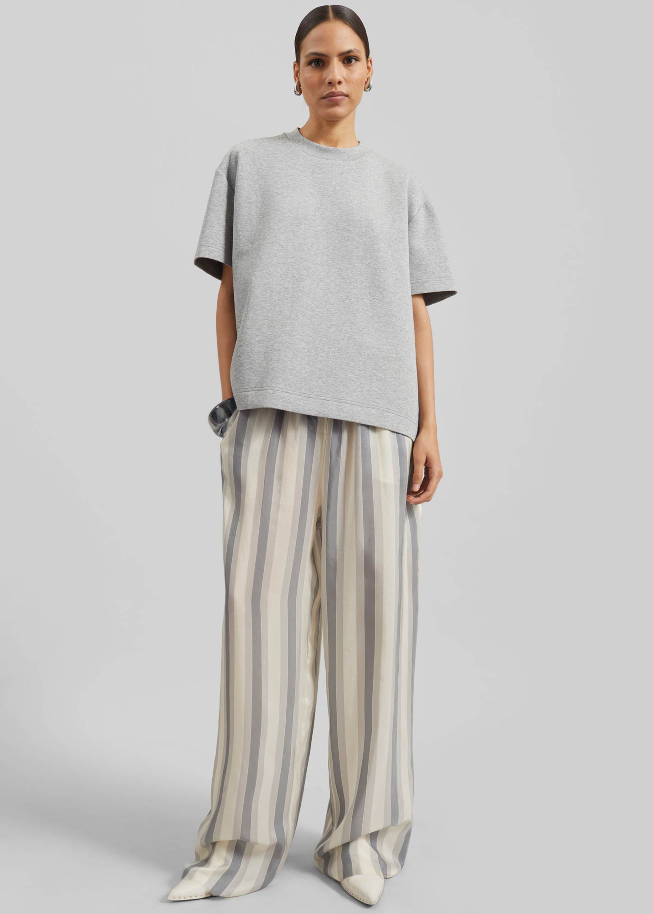 Shop the look image for Scoob Boxy T-Shirt - Grey Melange