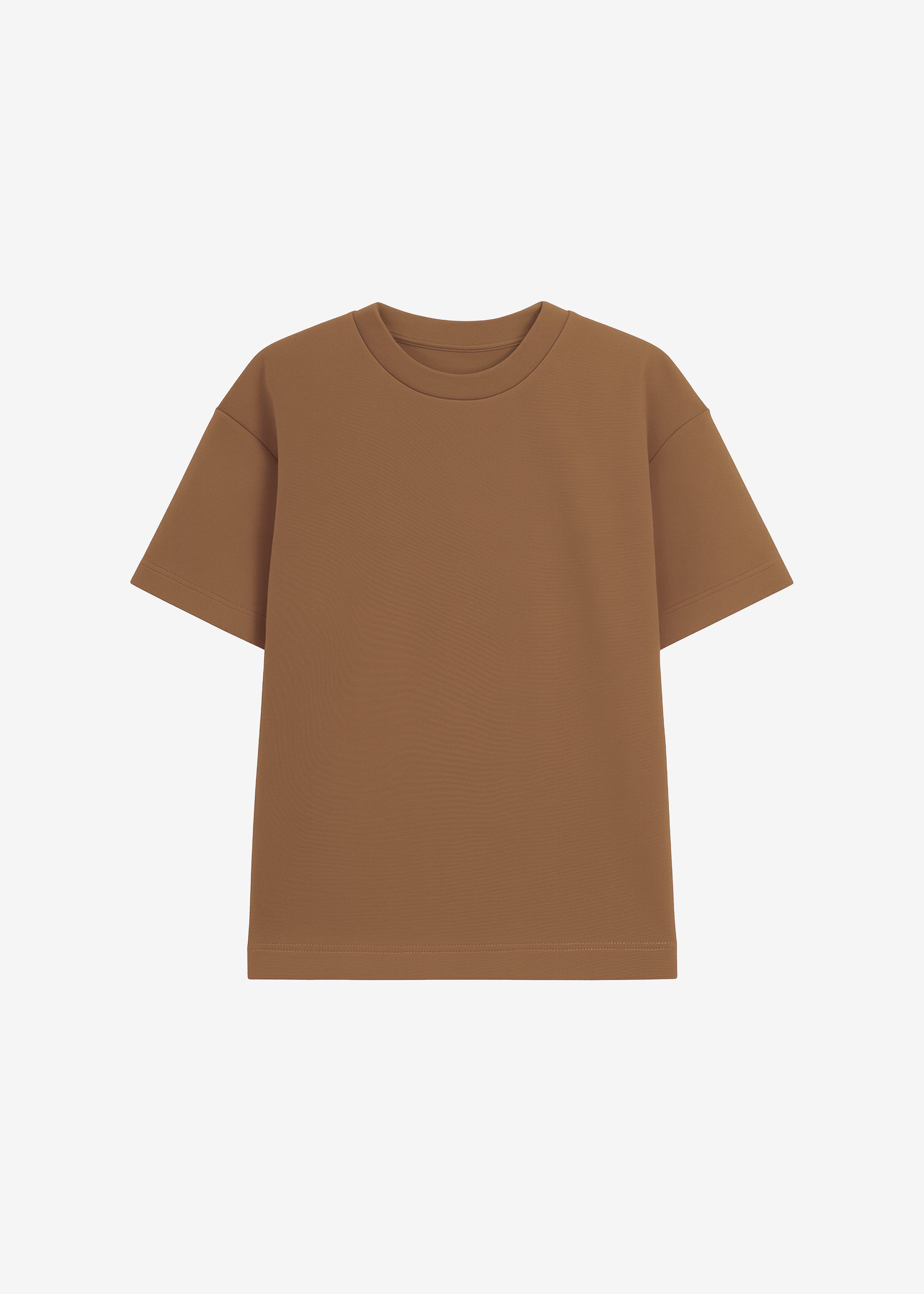 Scoob Boxy T-Shirt - Light Brown - 5