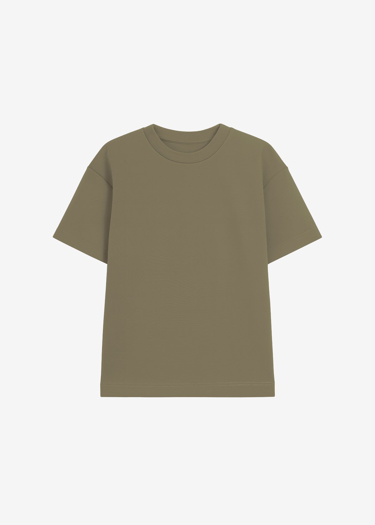 Scoob Boxy T-Shirt - Pale Olive - 7