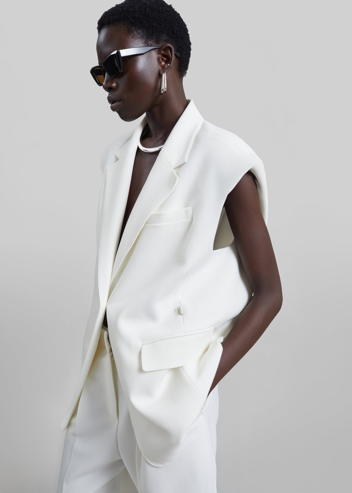 Sedon Vest - White - 4