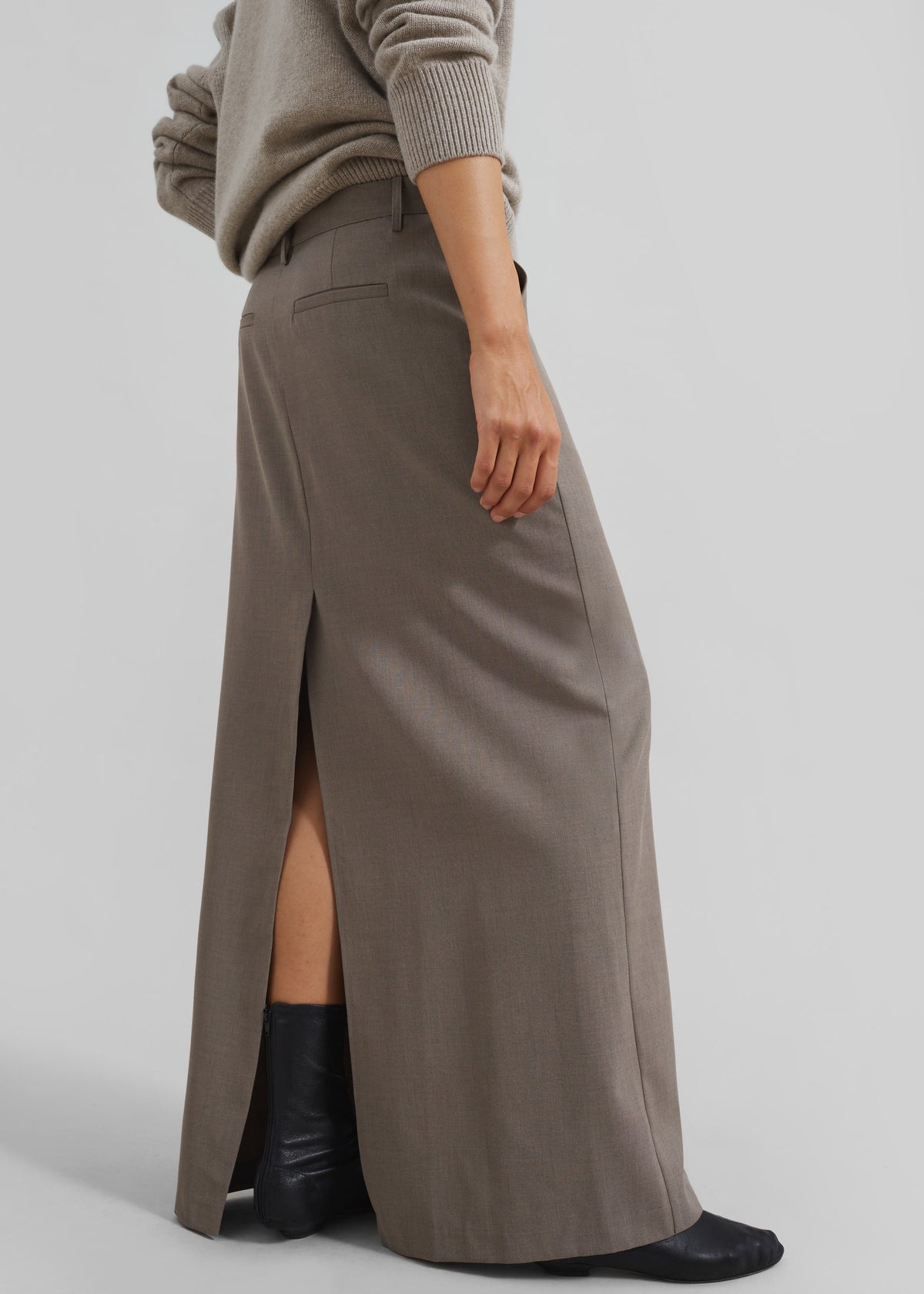 Seine Skirt - Taupe - 10