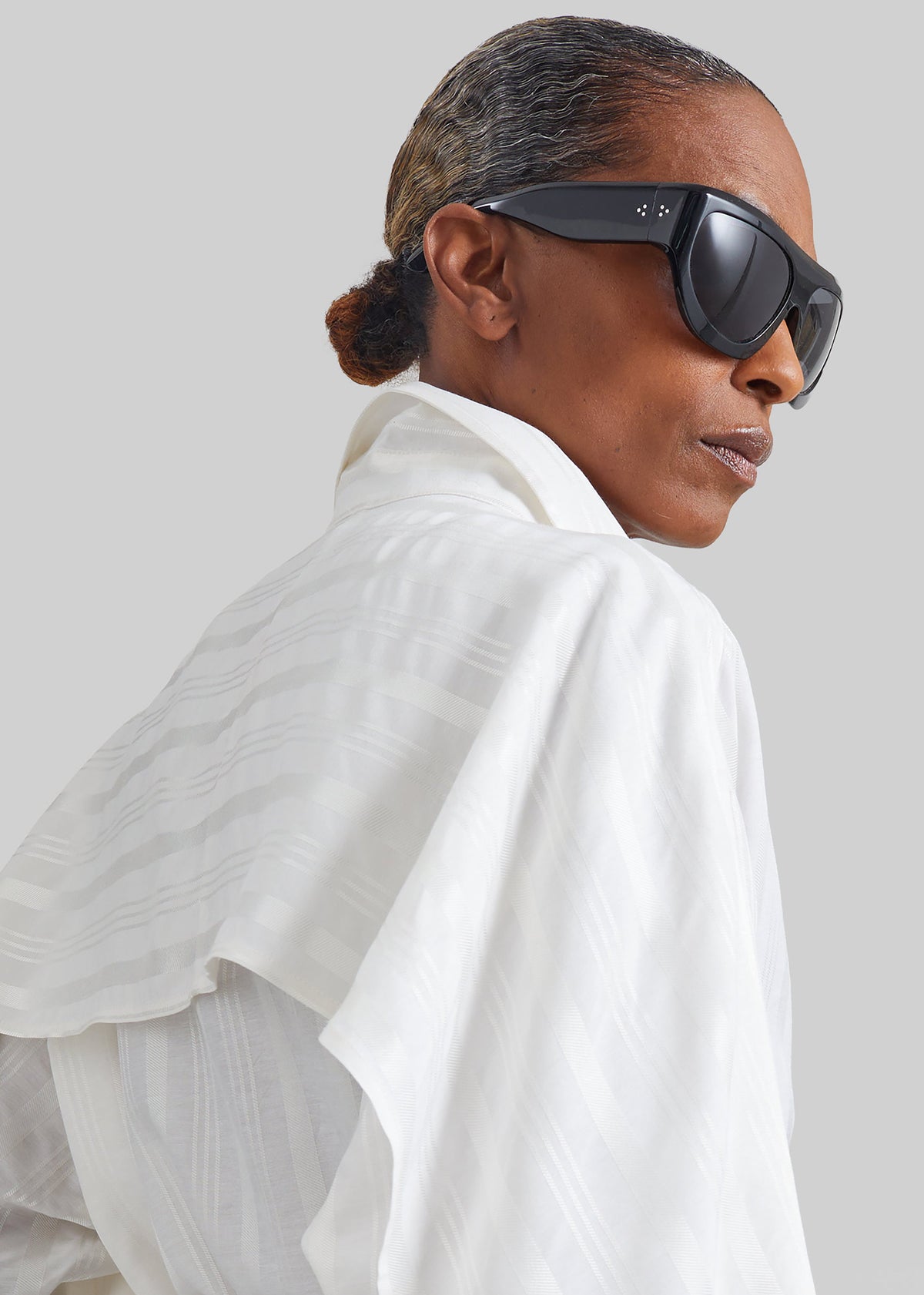 Camicia Selin con spacco sul retro - Bianco