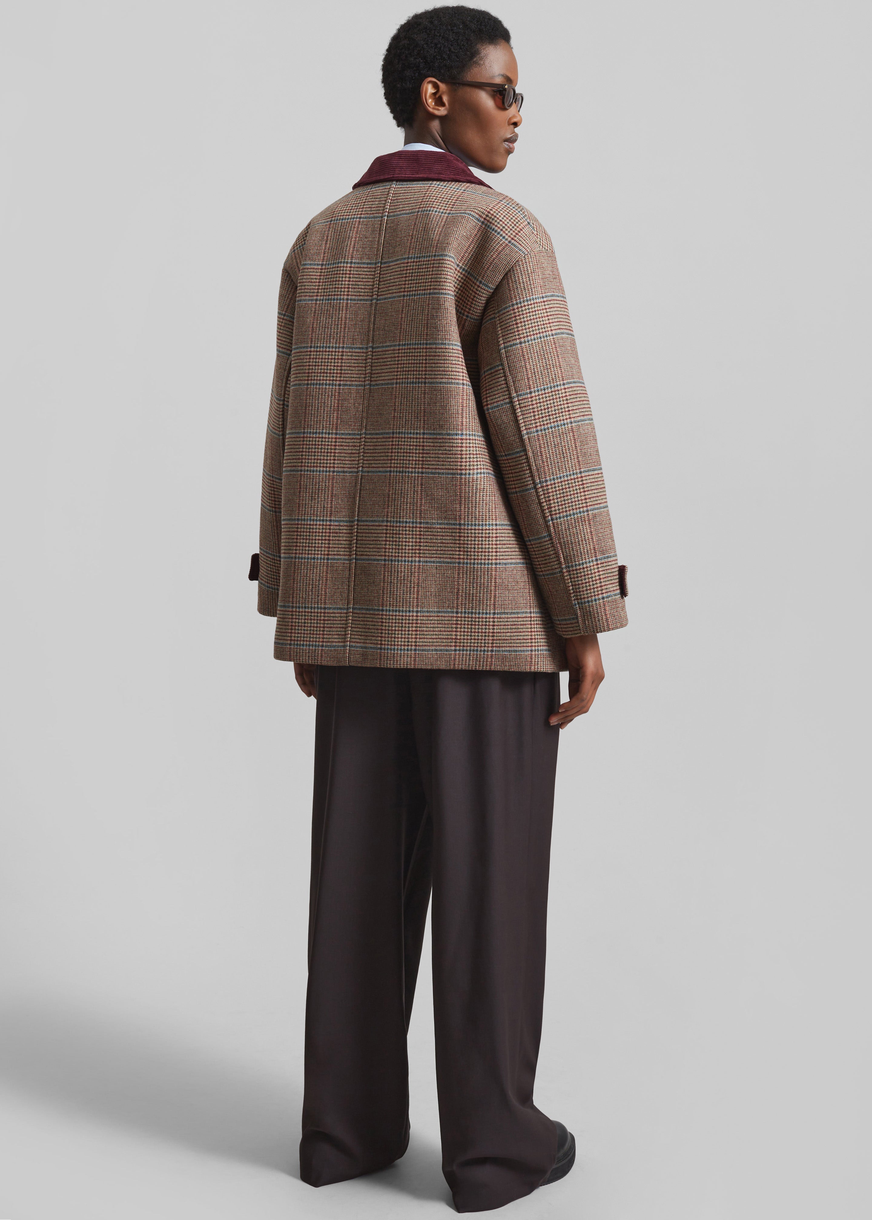 Selworth Plaid Wool Jacket - Multicolor - 10