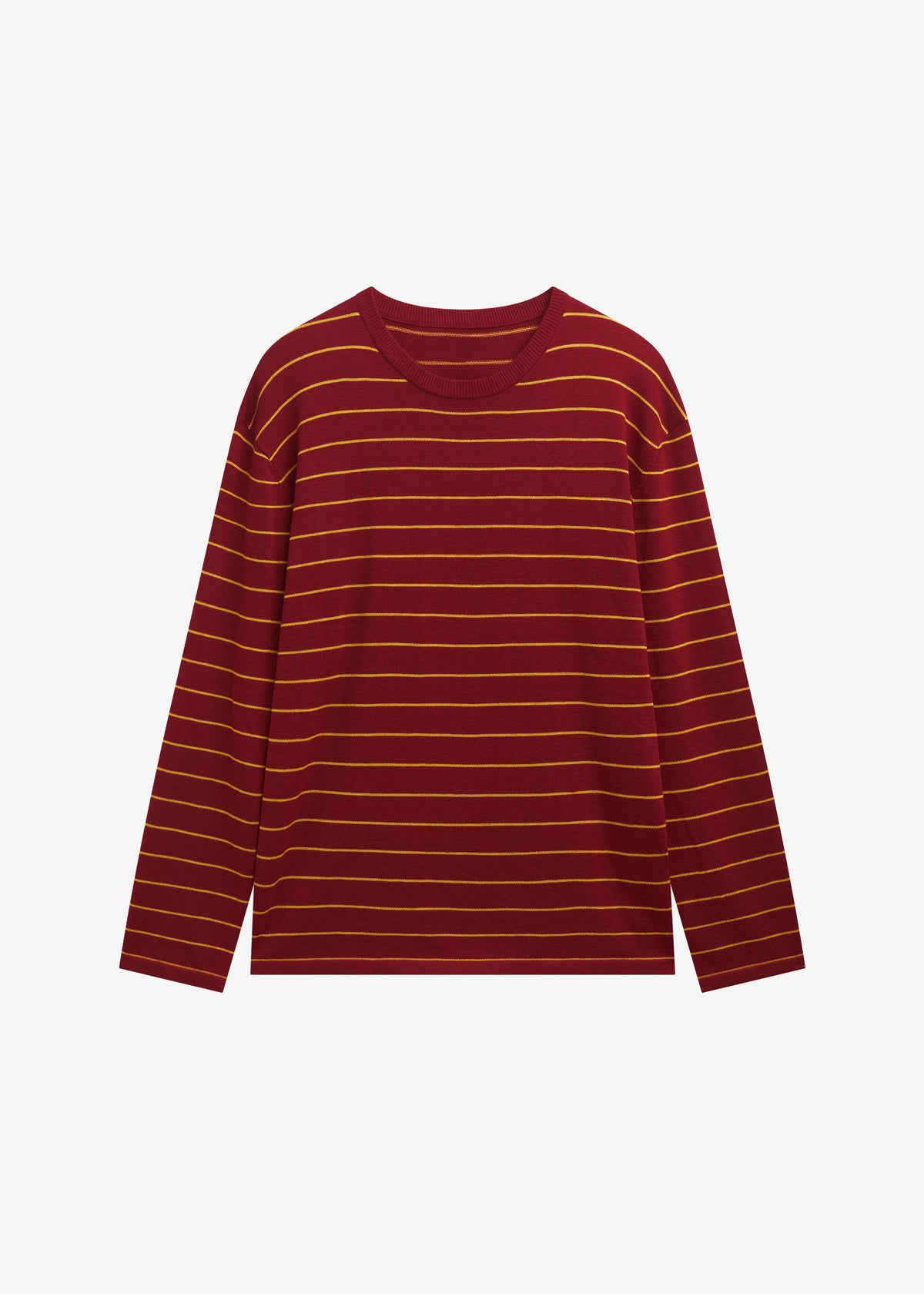 Sena Knit Pullover - Red/Yellow Stripe - 9