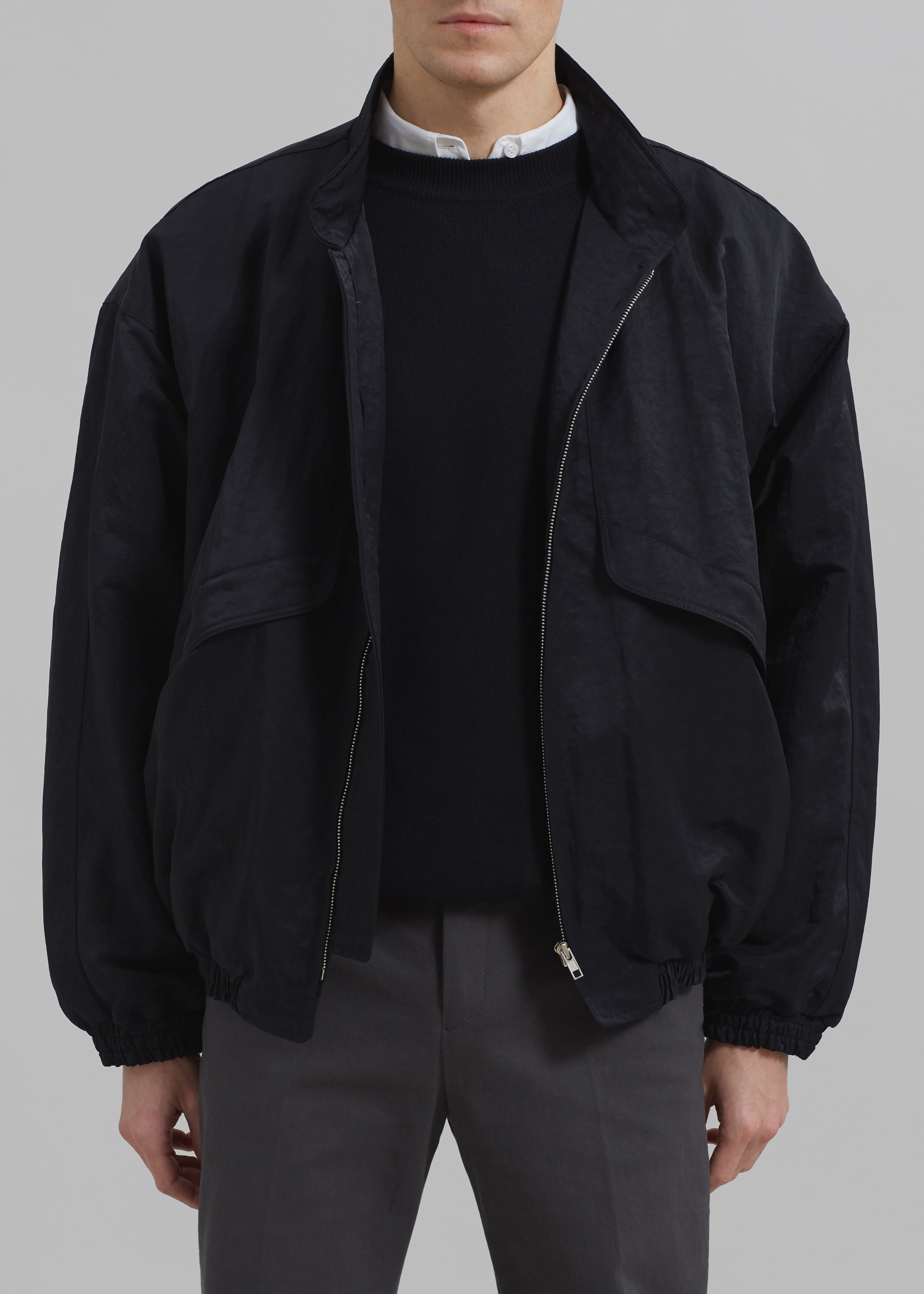 Seth Oversized Jacket - Black - 3