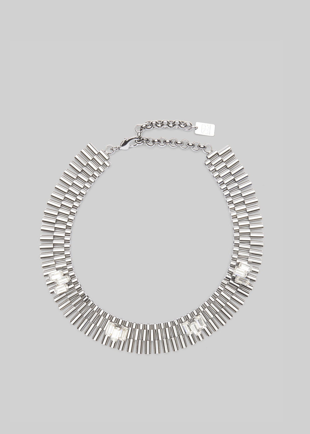 Sharra Pagano On Time Necklace - Silver - 1
