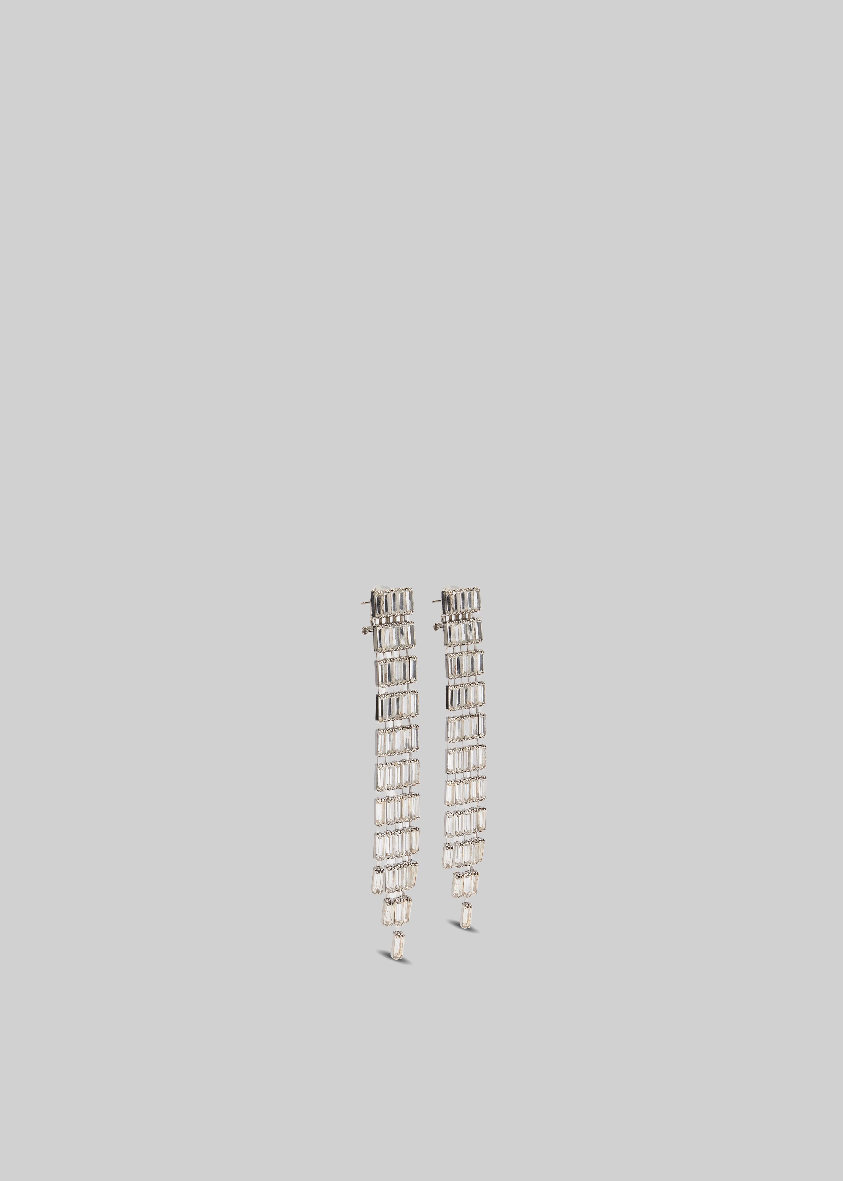 Sharra Pagano Empire Earrings - Silver - 4