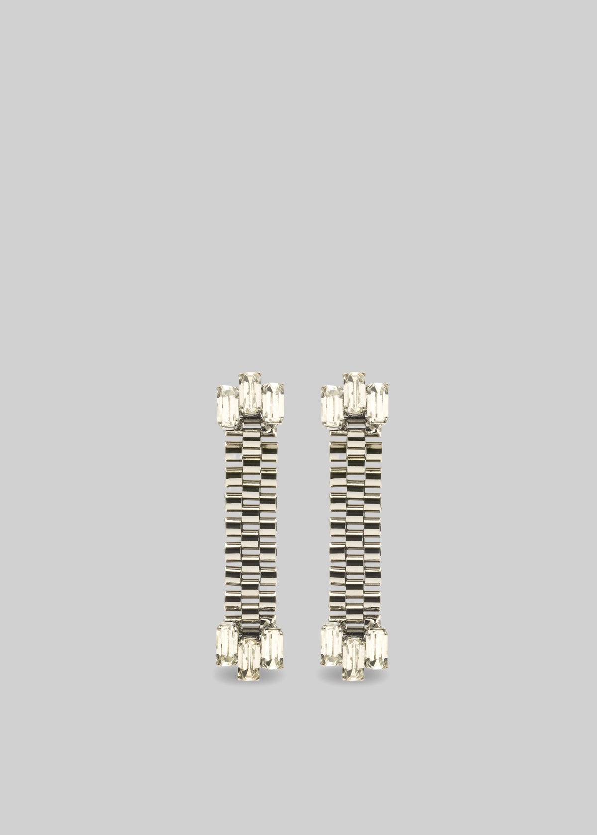 Sharra Pagano On Time Earrings - Silver - 2