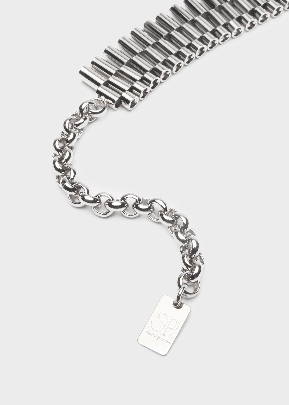 Sharra Pagano On Time Necklace - Silver - 4