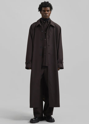 Shay Trench Coat - Brown