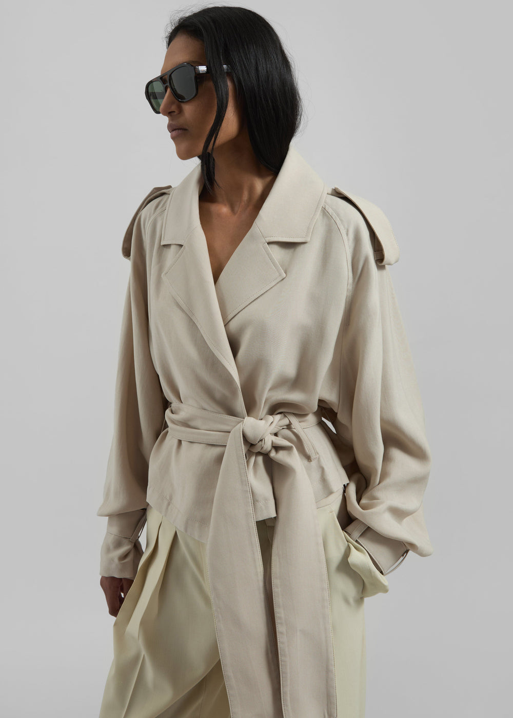 Simona Short Trench - Cement