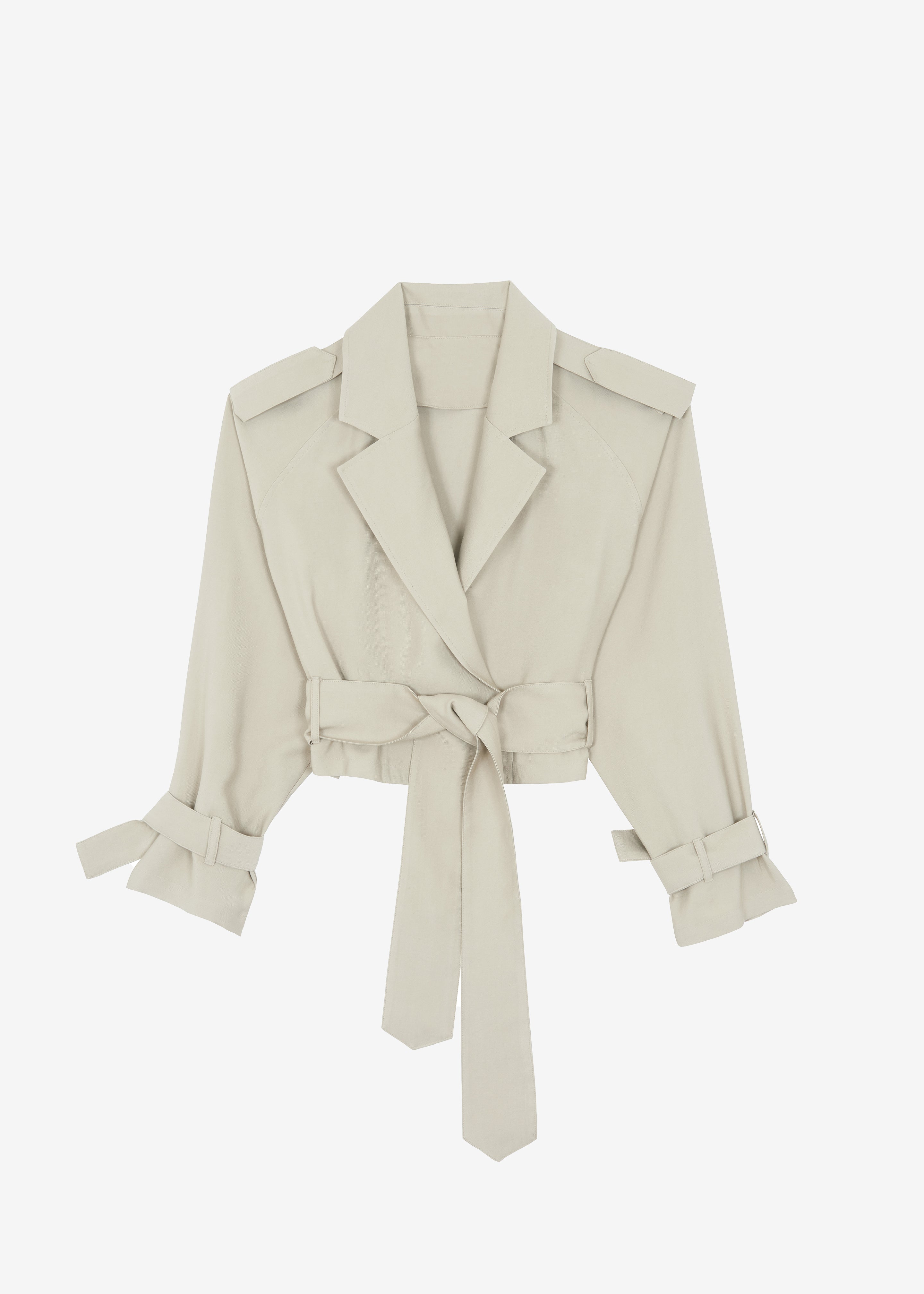 Simona Short Trench - Cement - 10