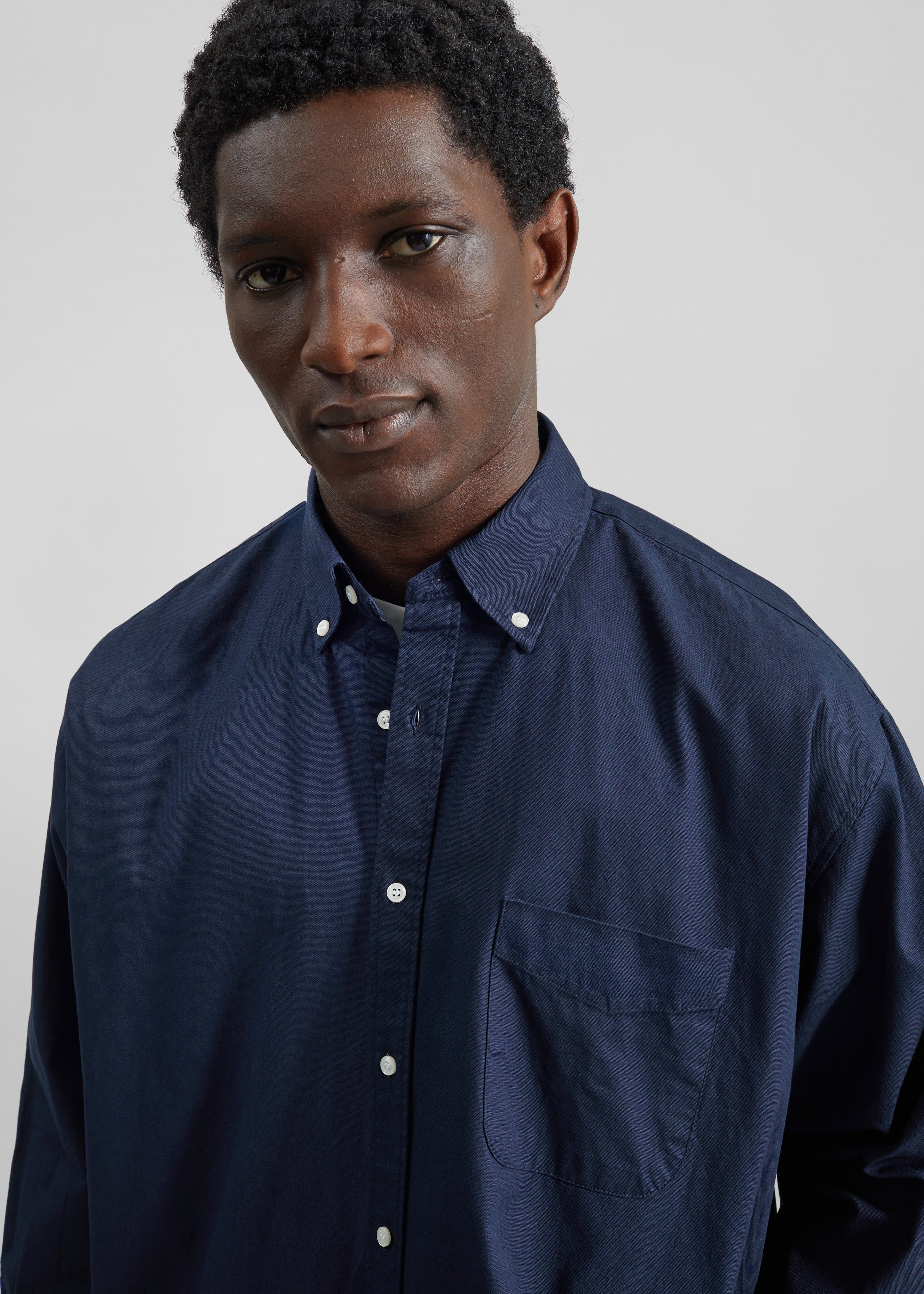 Sinclair Shirt - Navy - 9