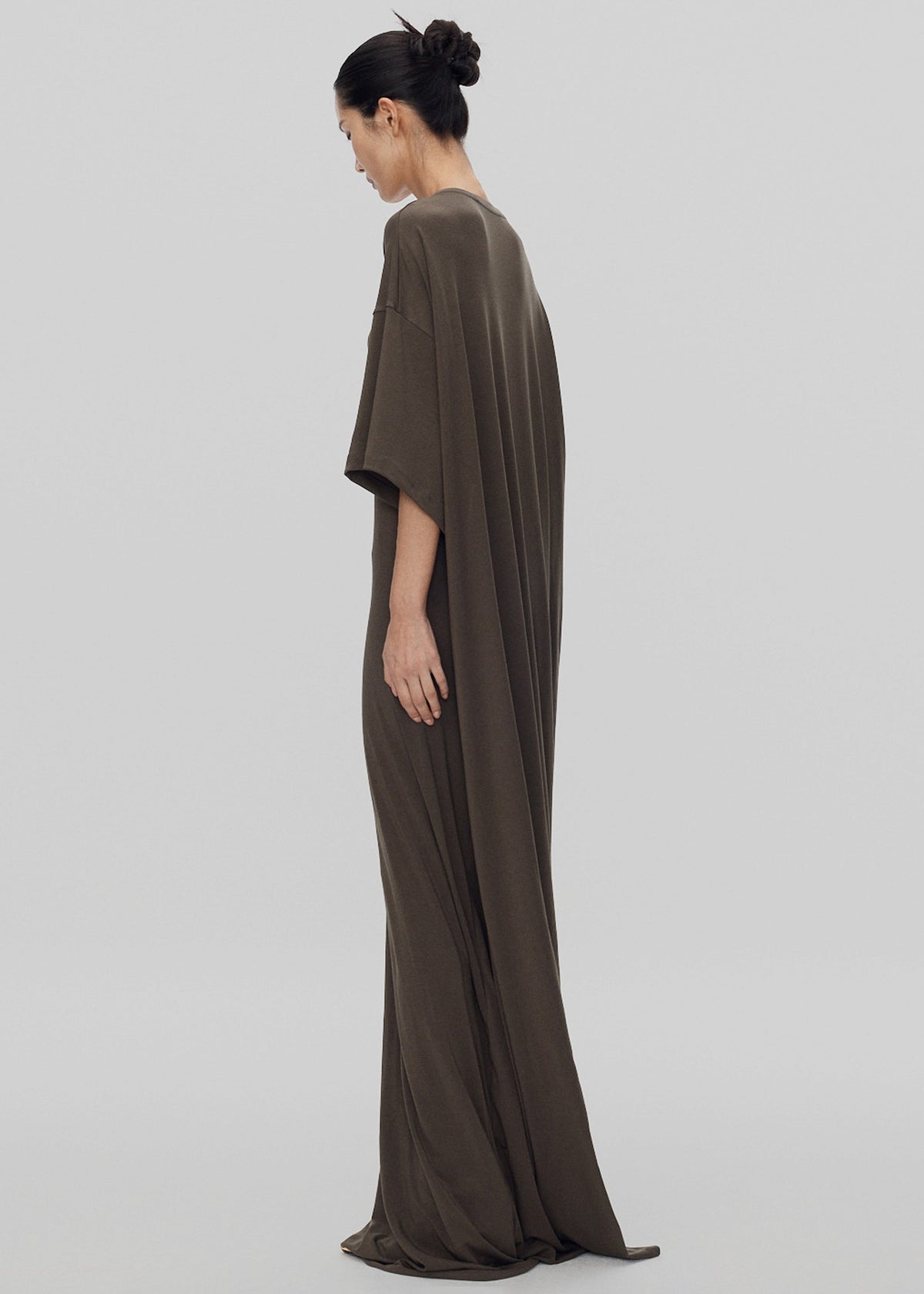 Sintra Jersey Draped Maxi Dress
