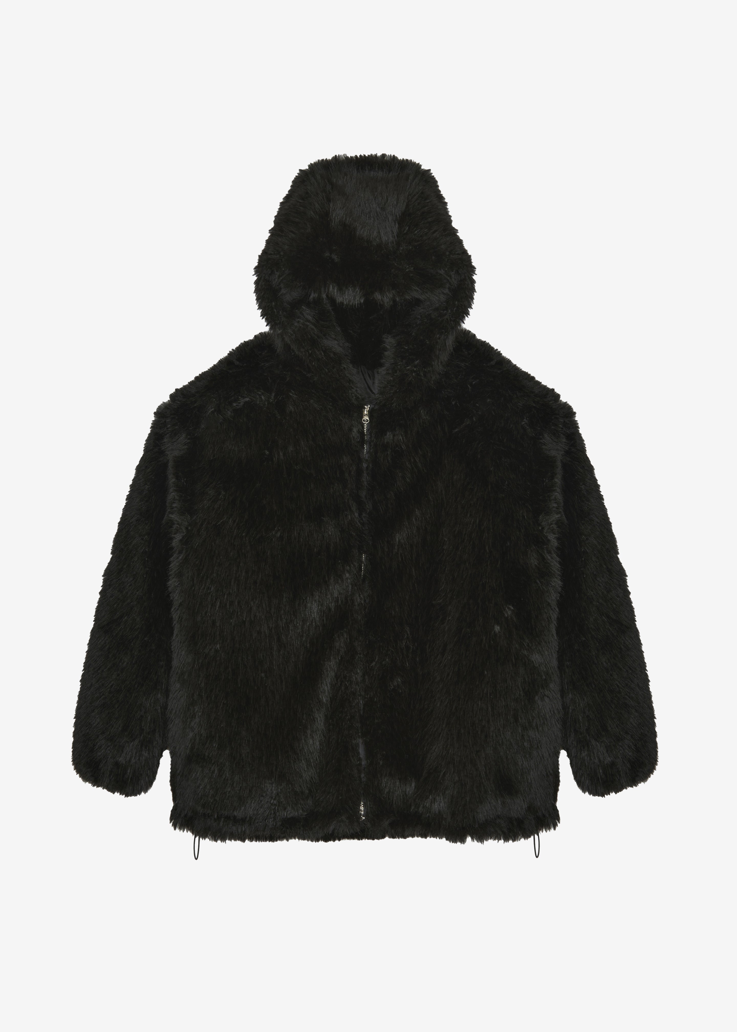 Skarn Faux Fur Jacket - Black - 9