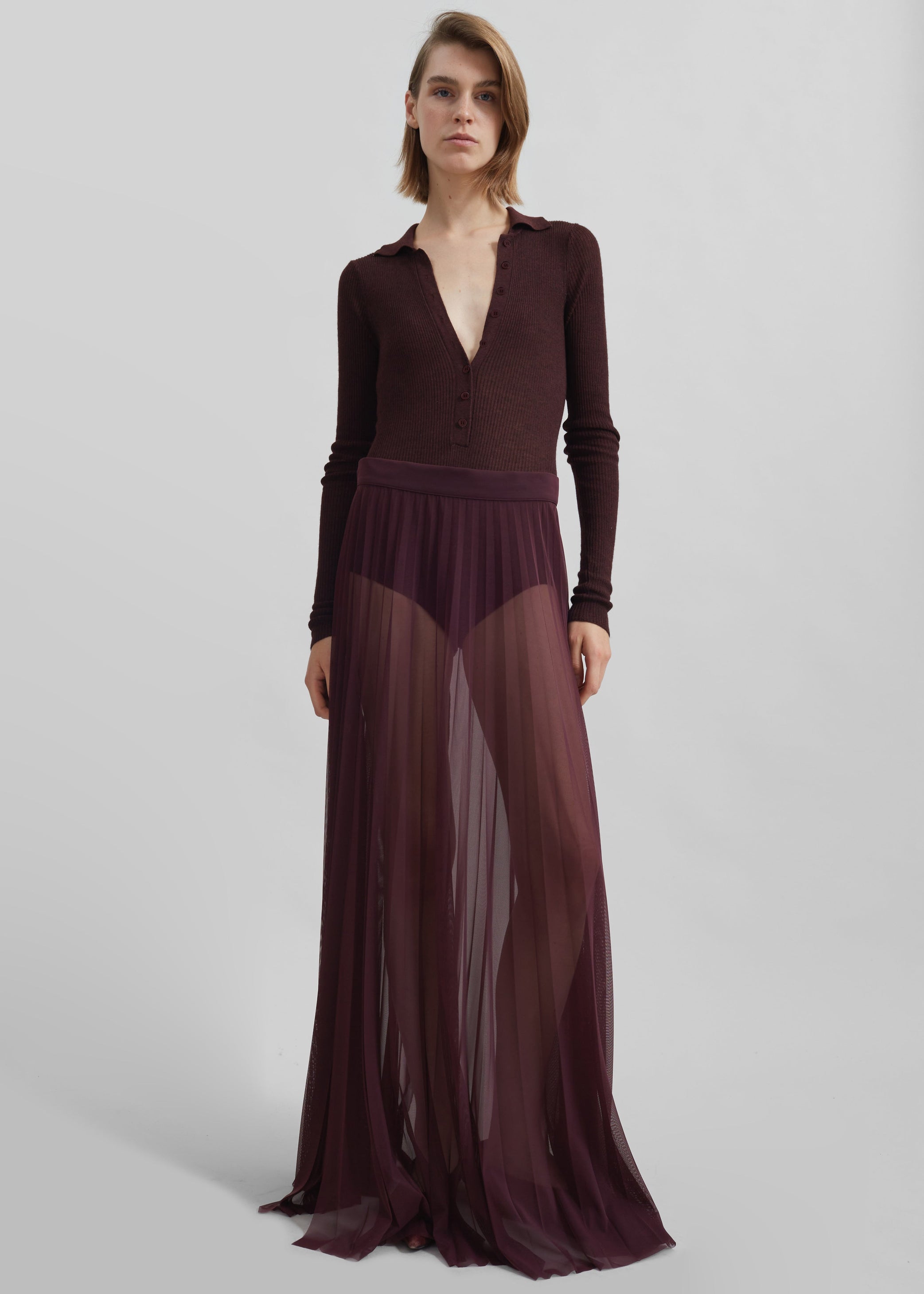 Shop the look image for Body polo Solana - Bordeaux