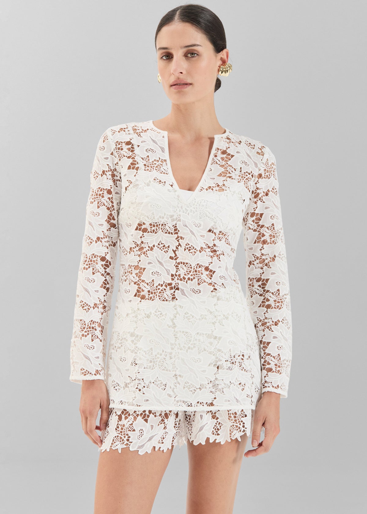 Solaqua Daphne Top - Ivory - 2