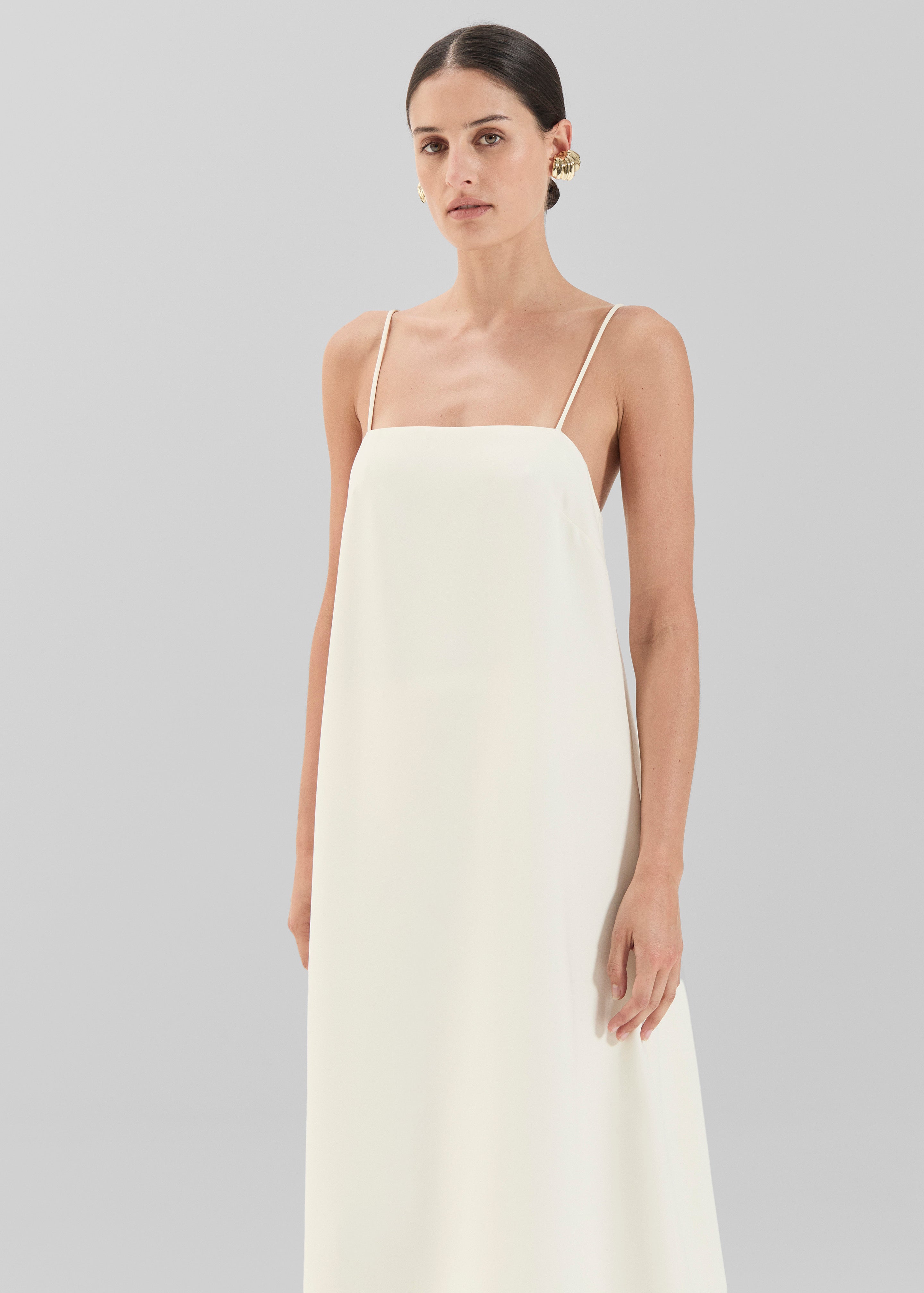 Solaqua Camilla Dress - Ivory – The Frankie Shop Europe