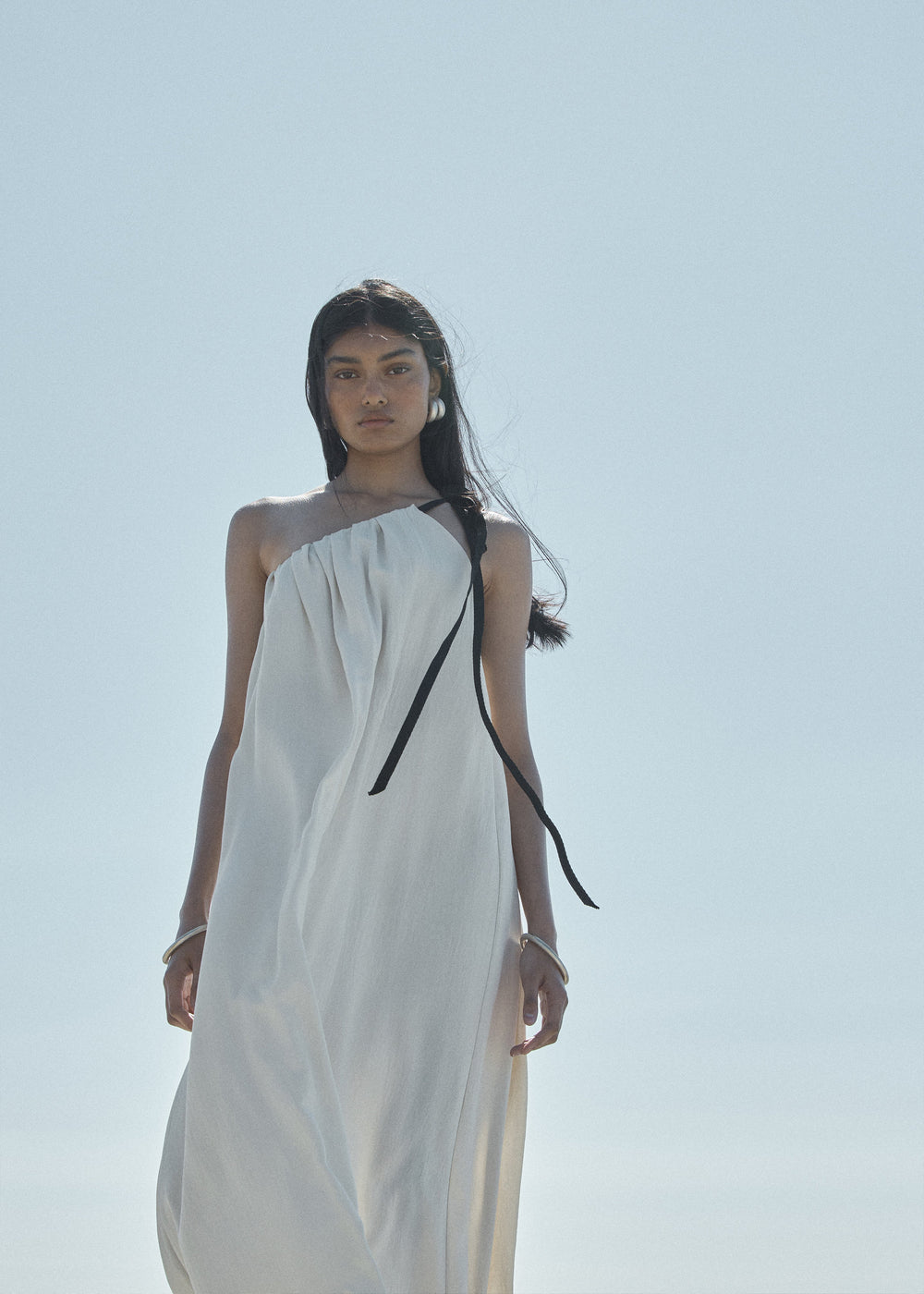 Solaqua Celeste Dress - Sand/Noir