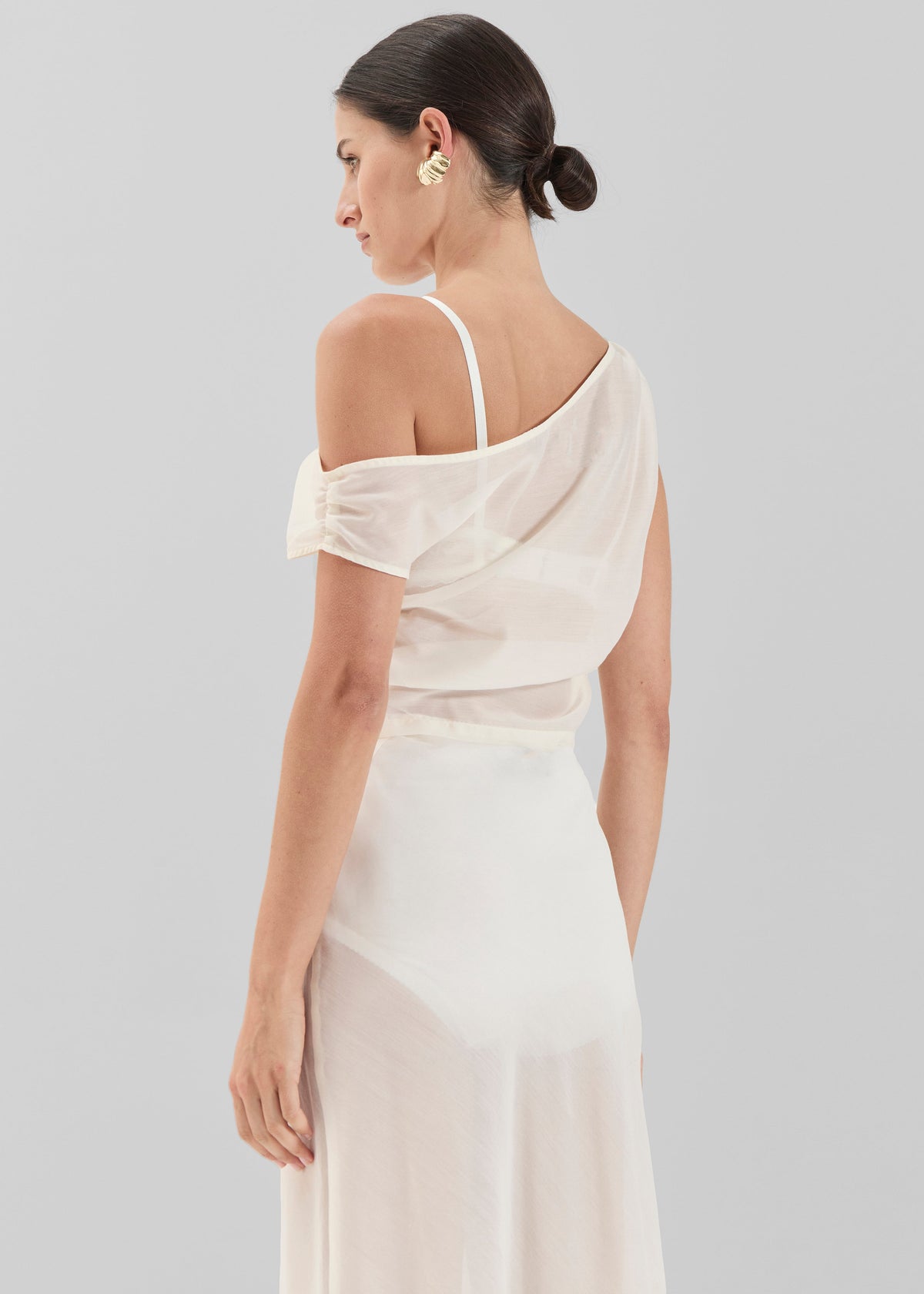 Solaqua Genevieve Top - Ivory - 3