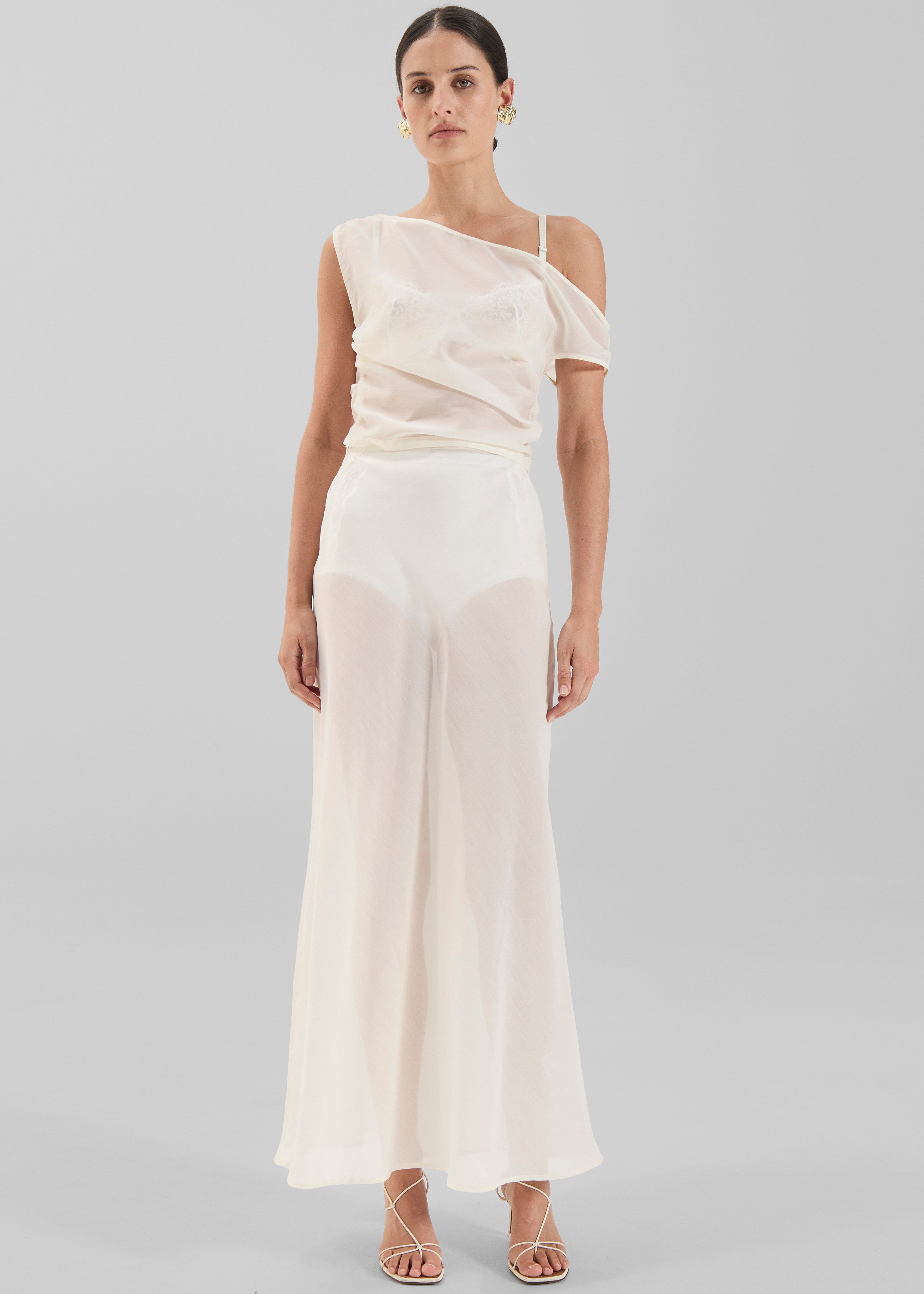 Solaqua Genevieve Top - Ivory - 4