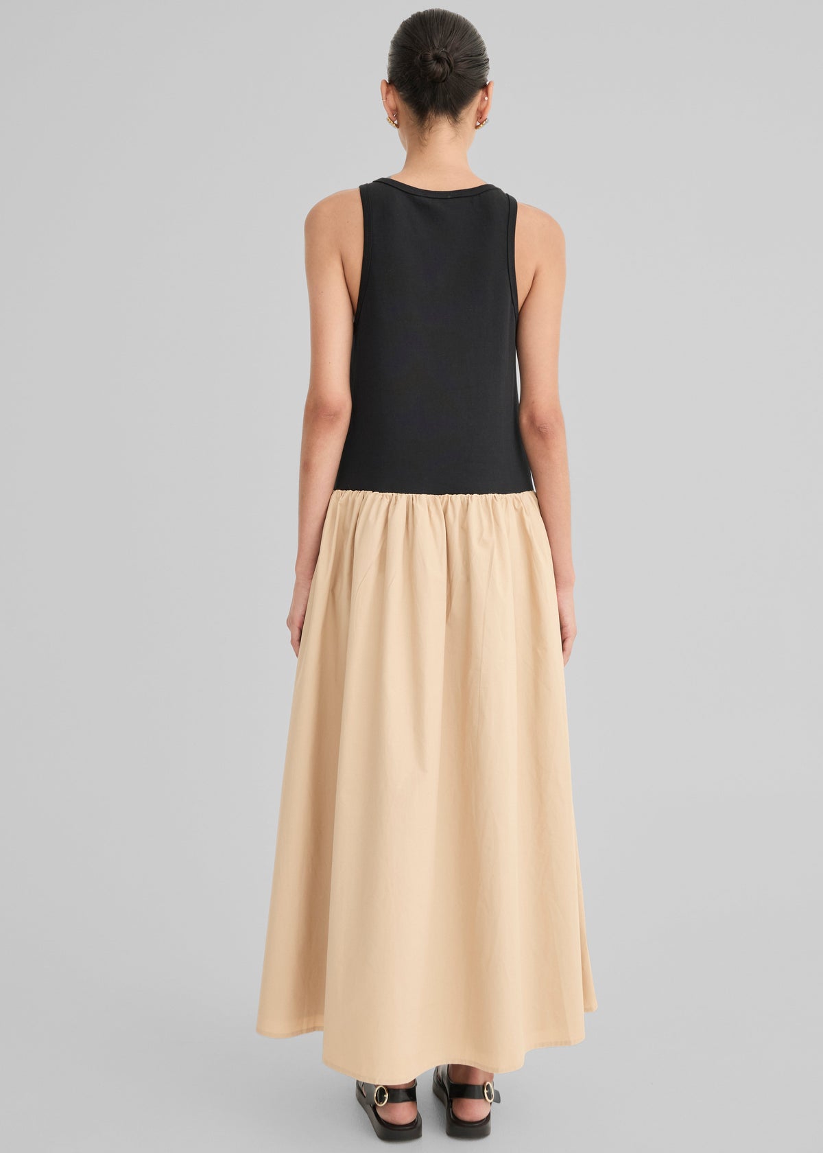 Solaqua Marlo Dress - Noir/Tan - 8