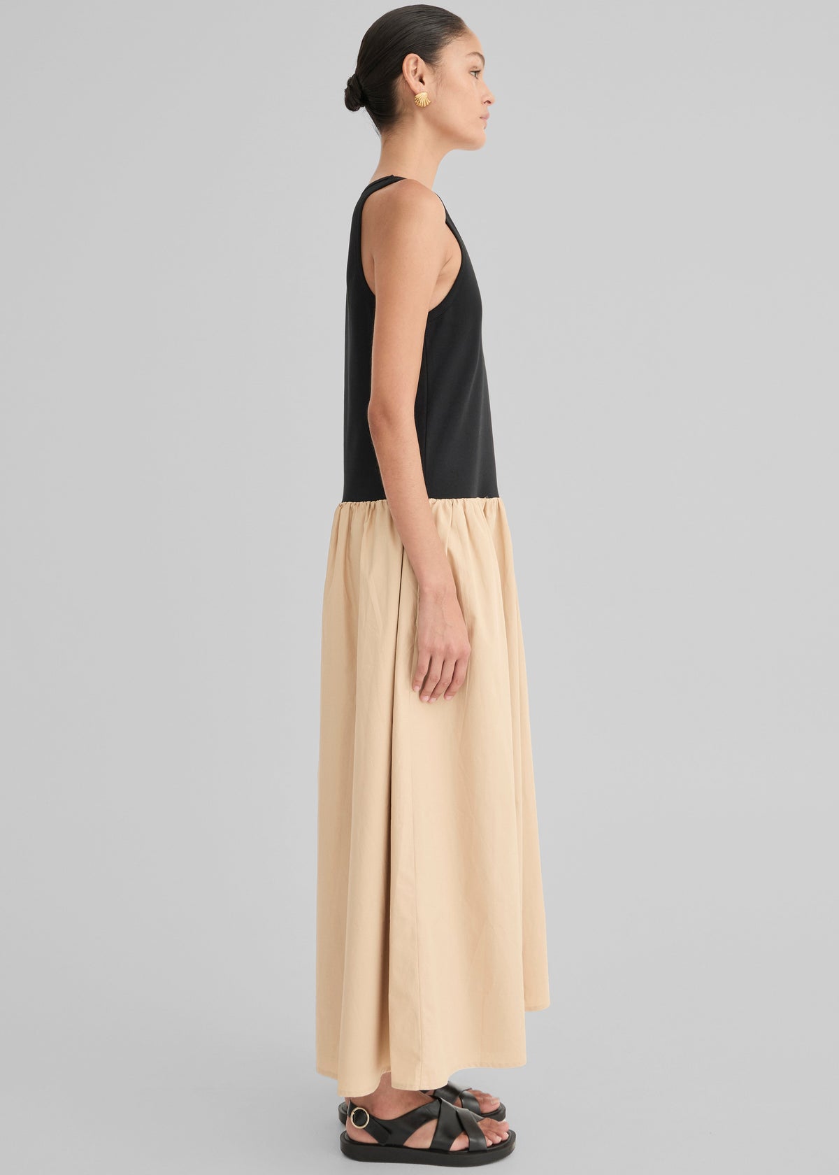 Solaqua Marlo Dress - Noir/Tan - 7