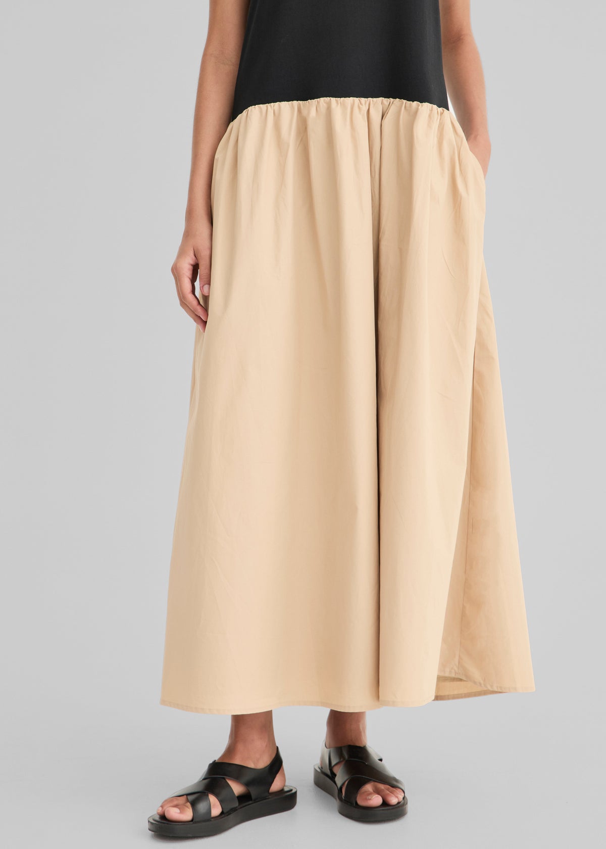 Solaqua Marlo Dress - Noir/Tan - 6