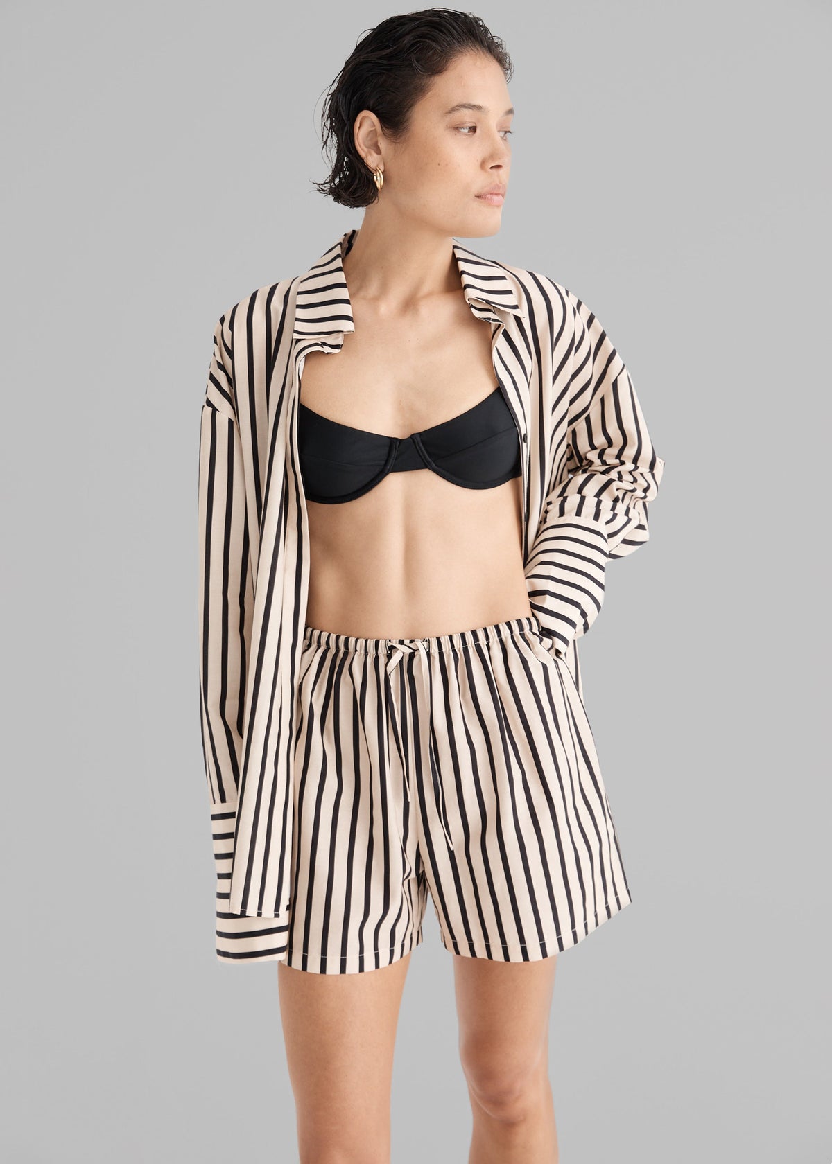 Solaqua The Beau Shorts - Classico Stripe - 1