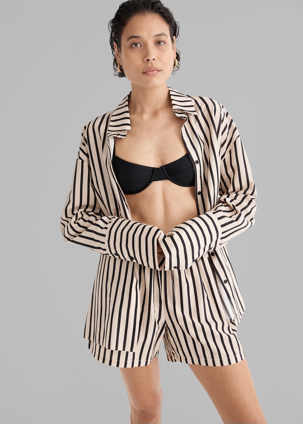 Solaqua The Beau Shorts - Classico Stripe - 5