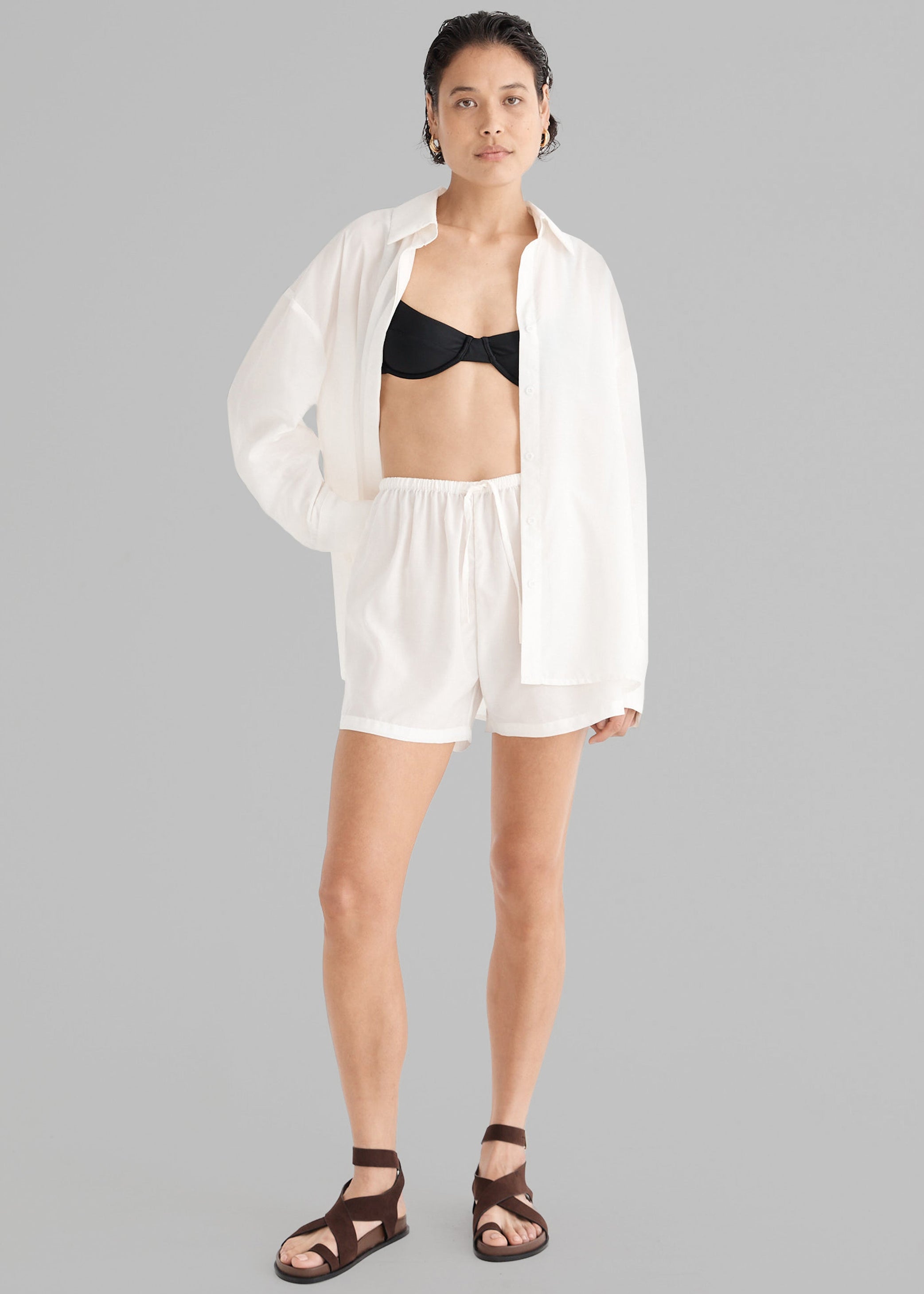 Shop the look image for Solaqua The Beau Shorts - Ivory