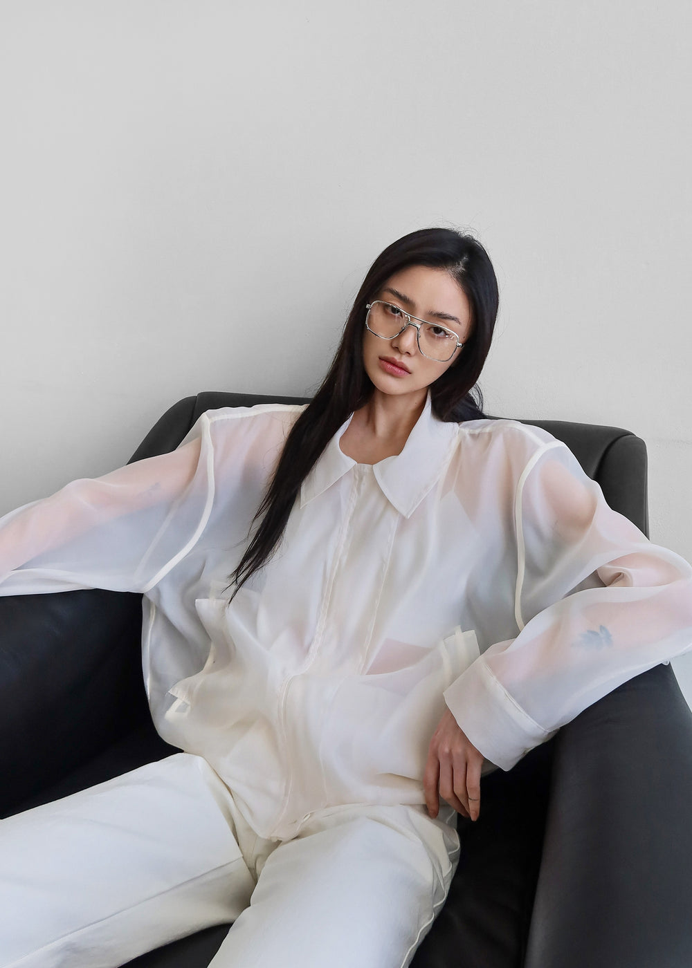 Soller Sheer Jacket - Ivory