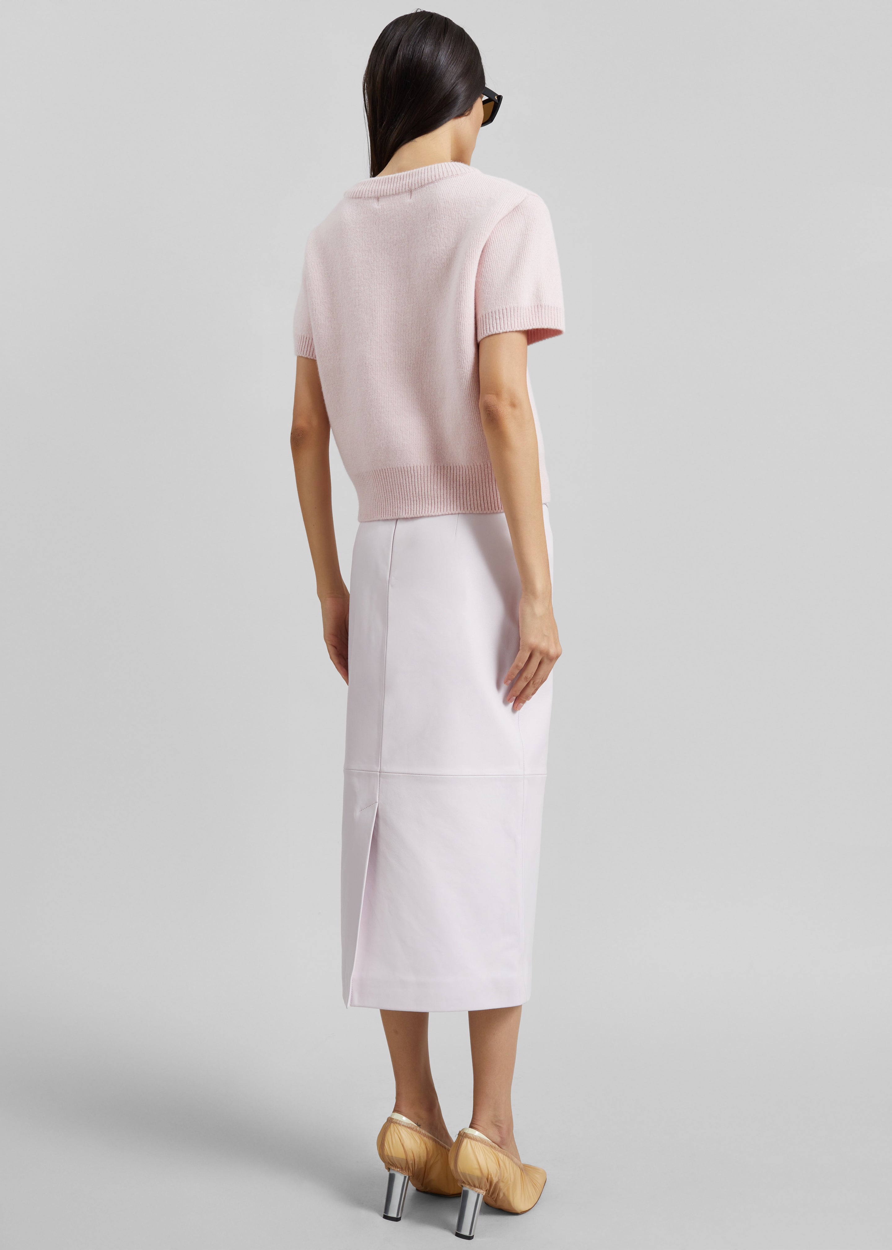 Sona Wool Knit Top - Pink - 6