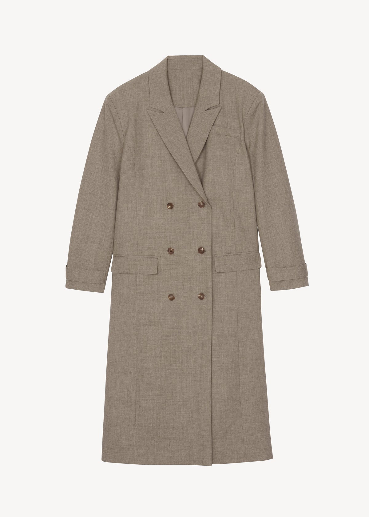 Sonoma Long Coat - Taupe - 10