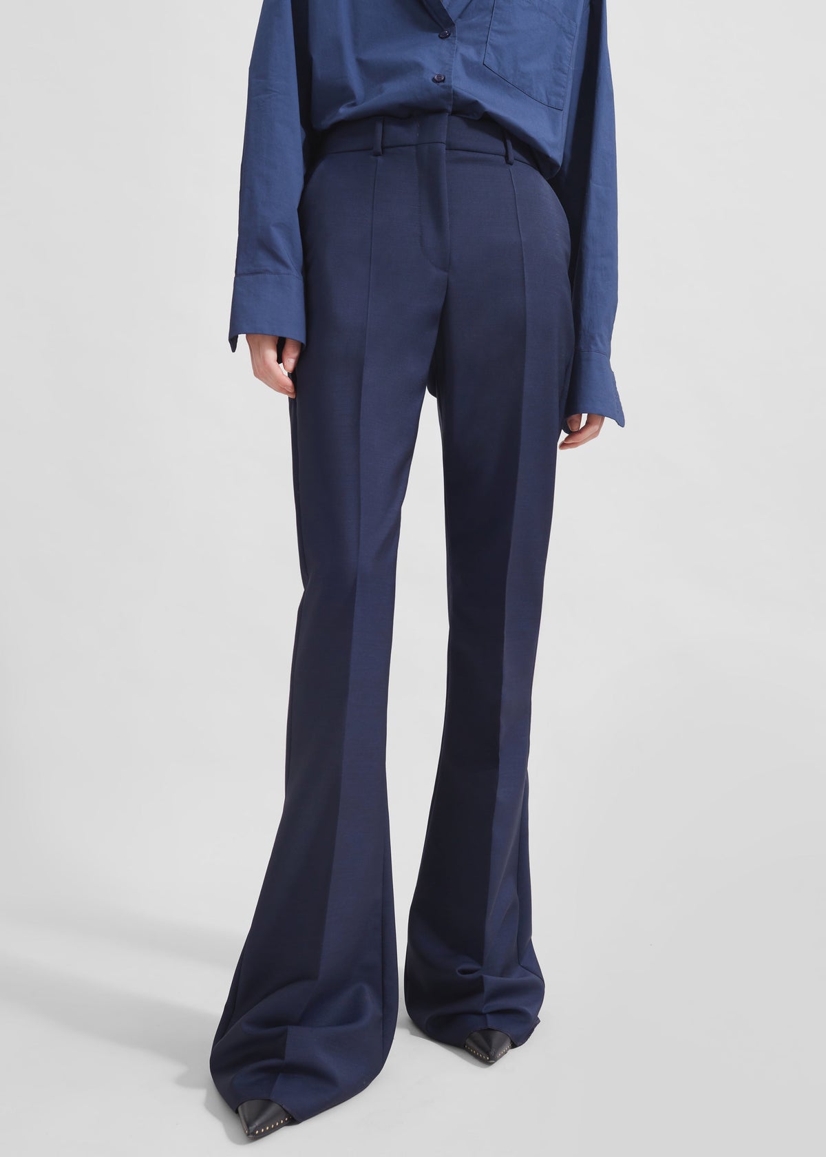 Sportmax Aeroso1234 Trousers - Ultramarine - 1