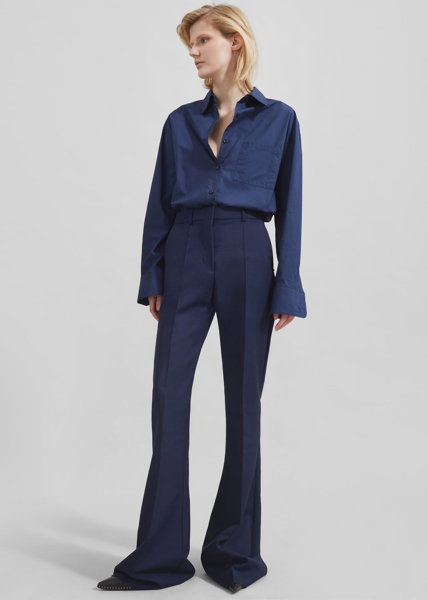 Sportmax Aeroso1234 Trousers - Ultramarine - 1