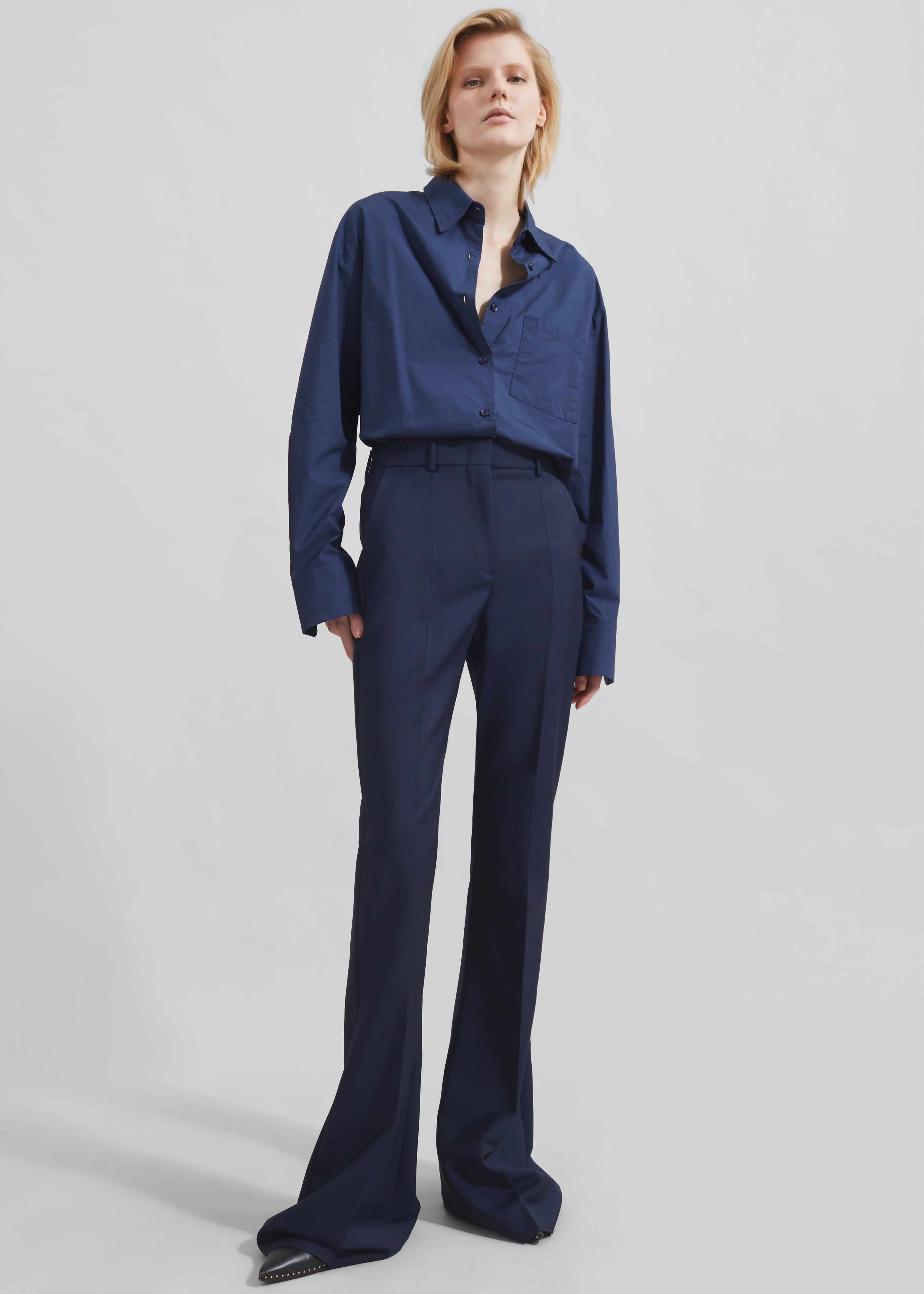 Sportmax Aeroso1234 Trousers - Ultramarine - 4