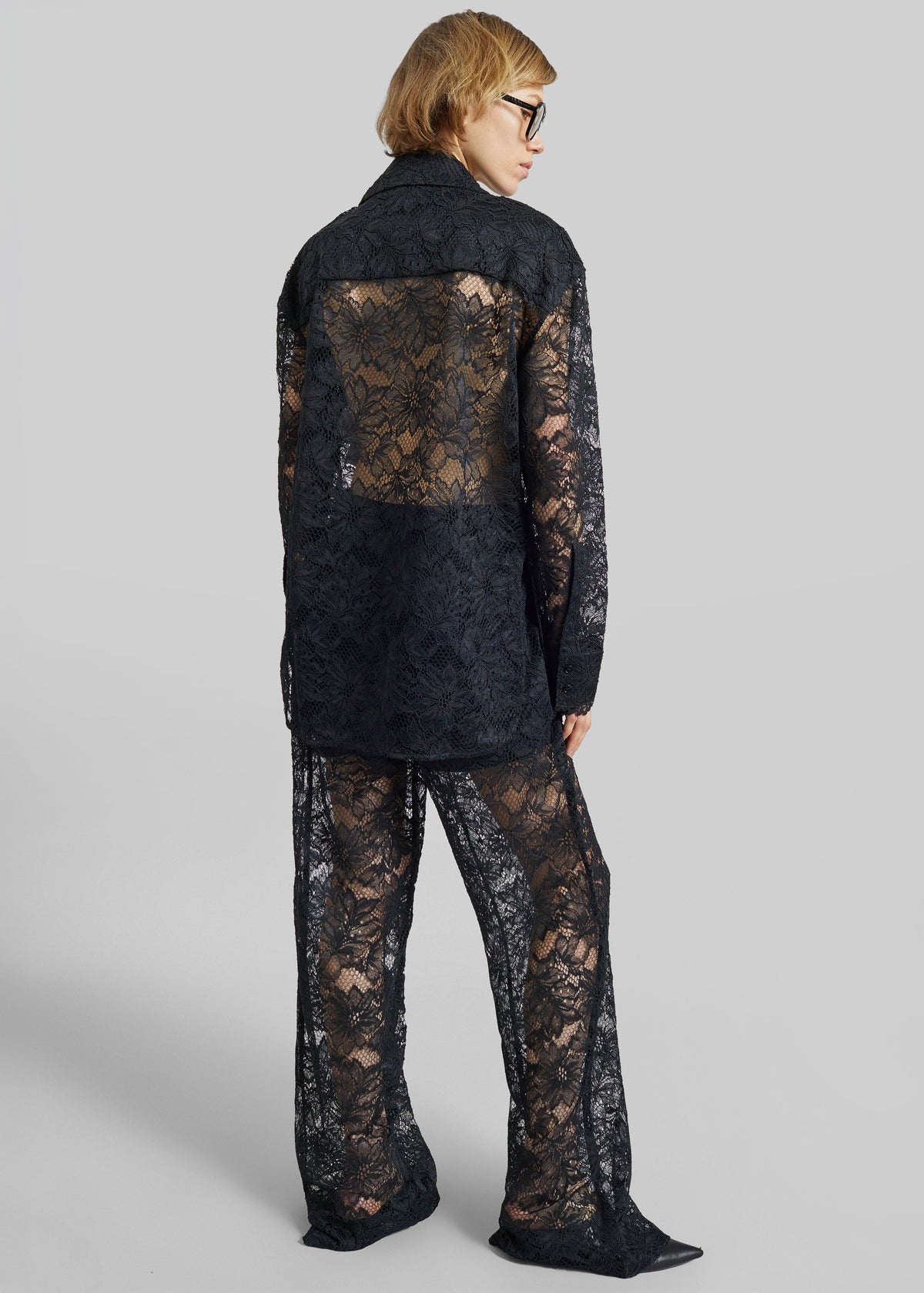 Sportmax Afoso Lace Trousers - Black - 6