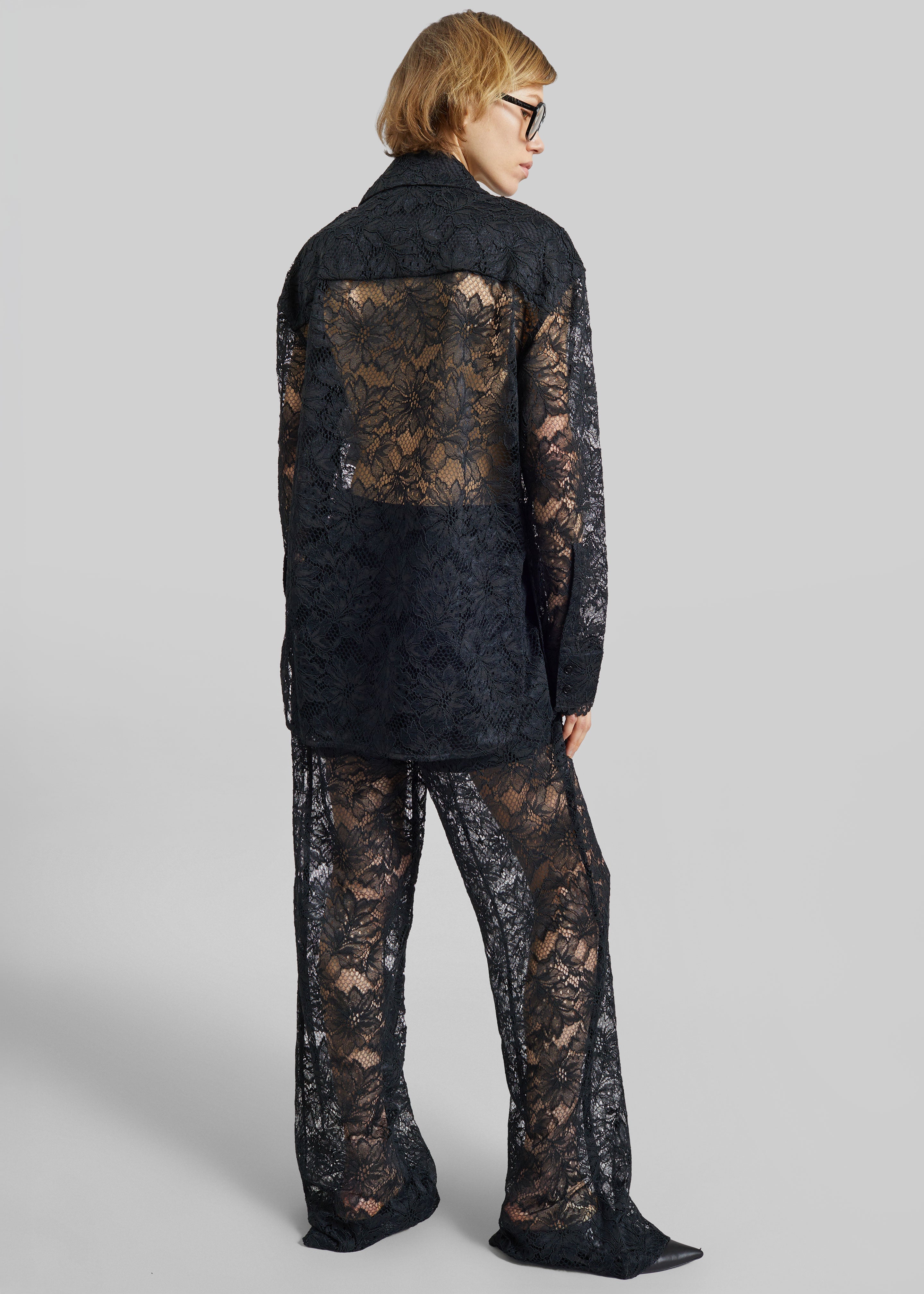 Sportmax Afoso Lace Trousers - Black - 6