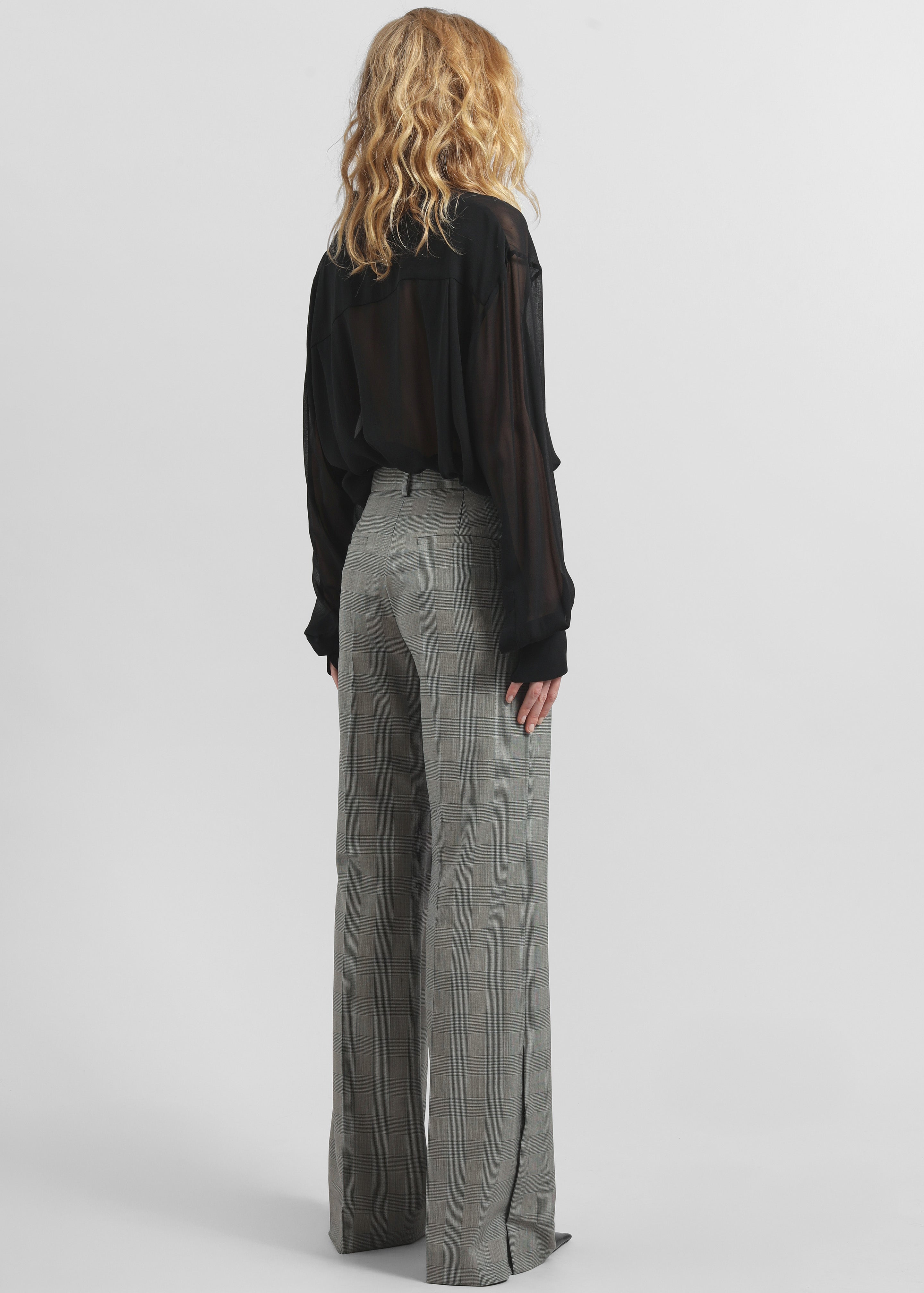 Sportmax Batun Flared Tailored Trousers - Black - 8