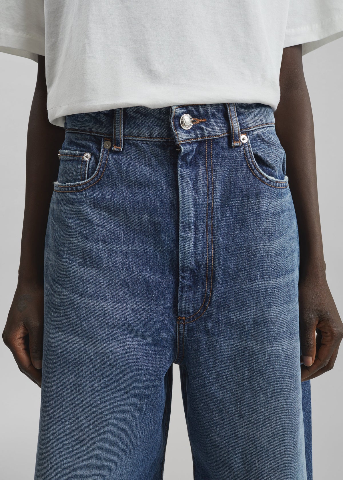 Sportmax Dangri Pants - Midnight Blue - 3